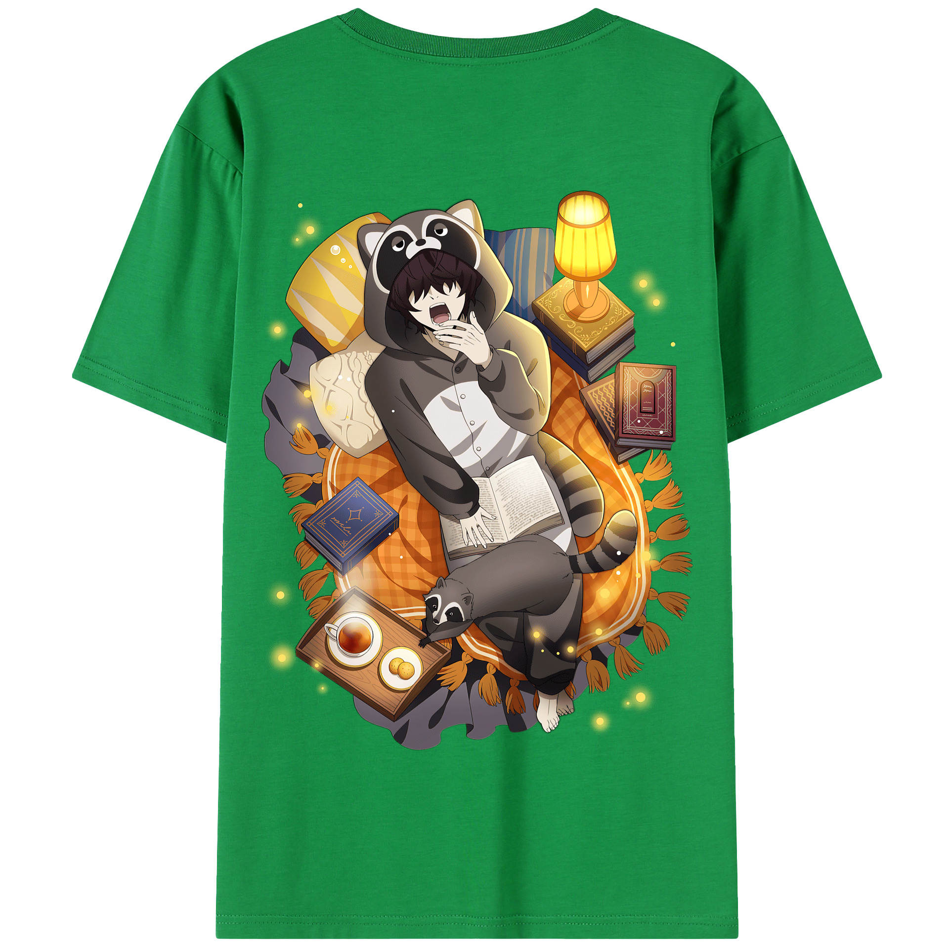 （画像用） 文豪ストレイドッグス Bungo Stray Dogs 綿100％半袖Tシャツ（背面プリント）