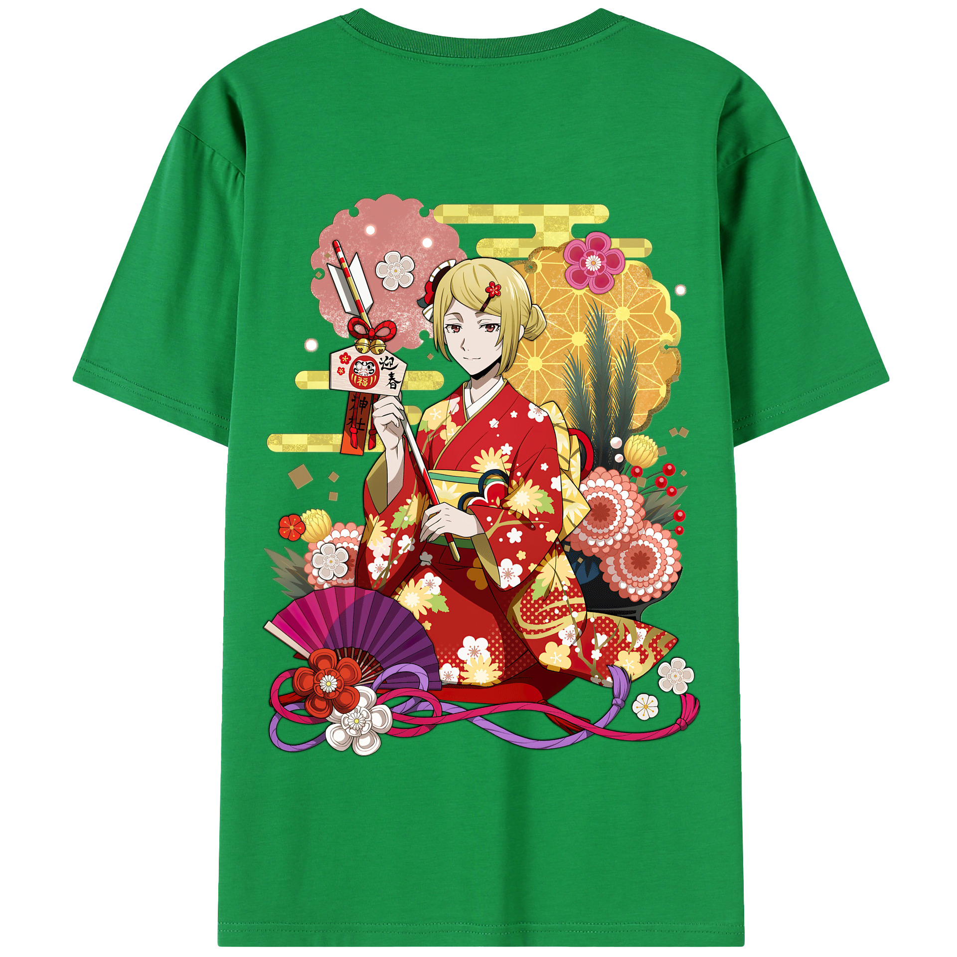 （画像用） 文豪ストレイドッグス Bungo Stray Dogs 綿100％半袖Tシャツ（背面プリント）