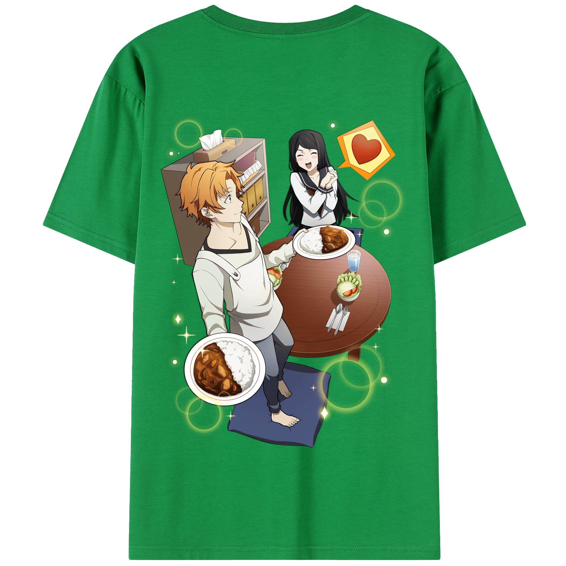 （画像用） 文豪ストレイドッグス Bungo Stray Dogs 綿100％半袖Tシャツ（背面プリント）