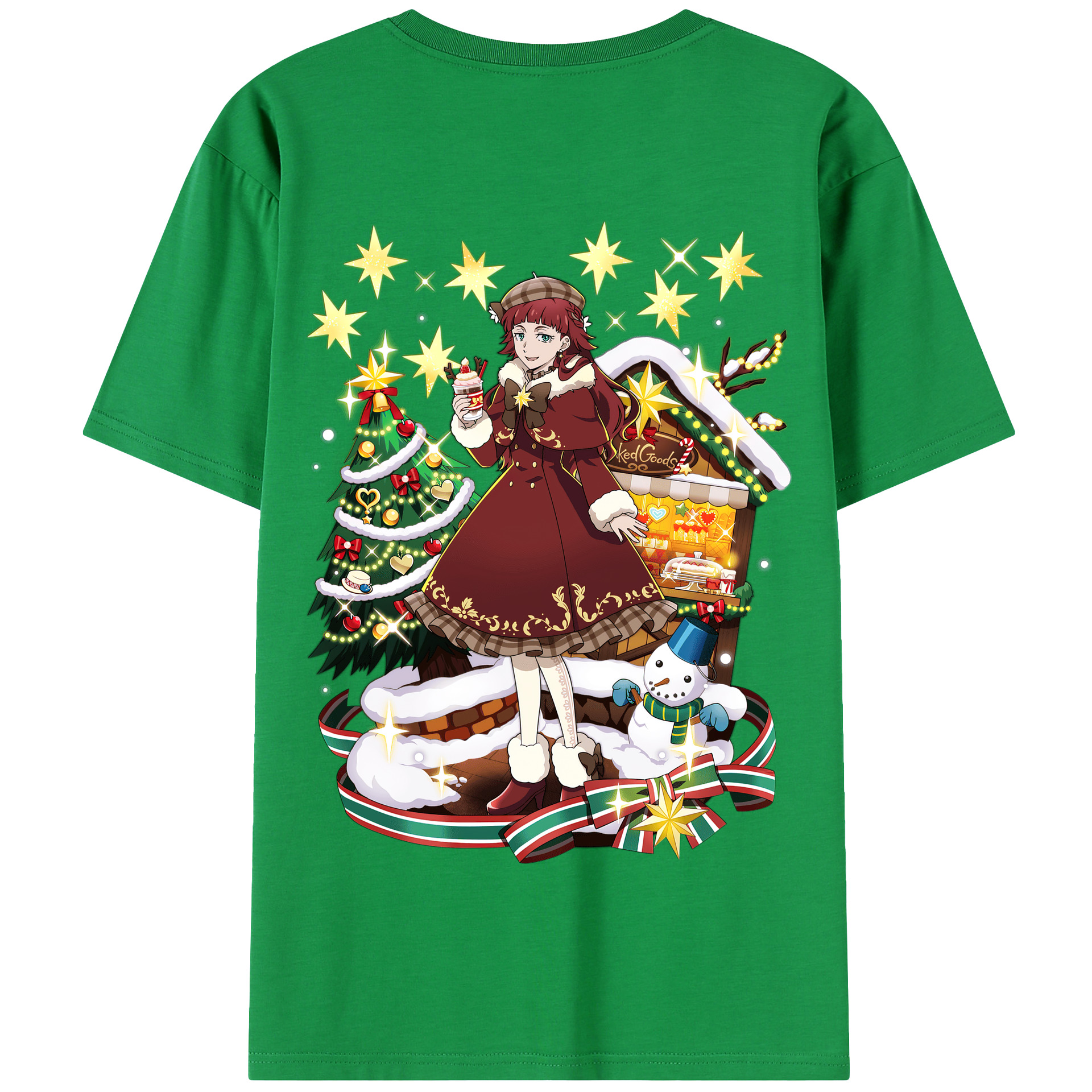 （画像用） 文豪ストレイドッグス Bungo Stray Dogs 綿100％半袖Tシャツ（背面プリント）