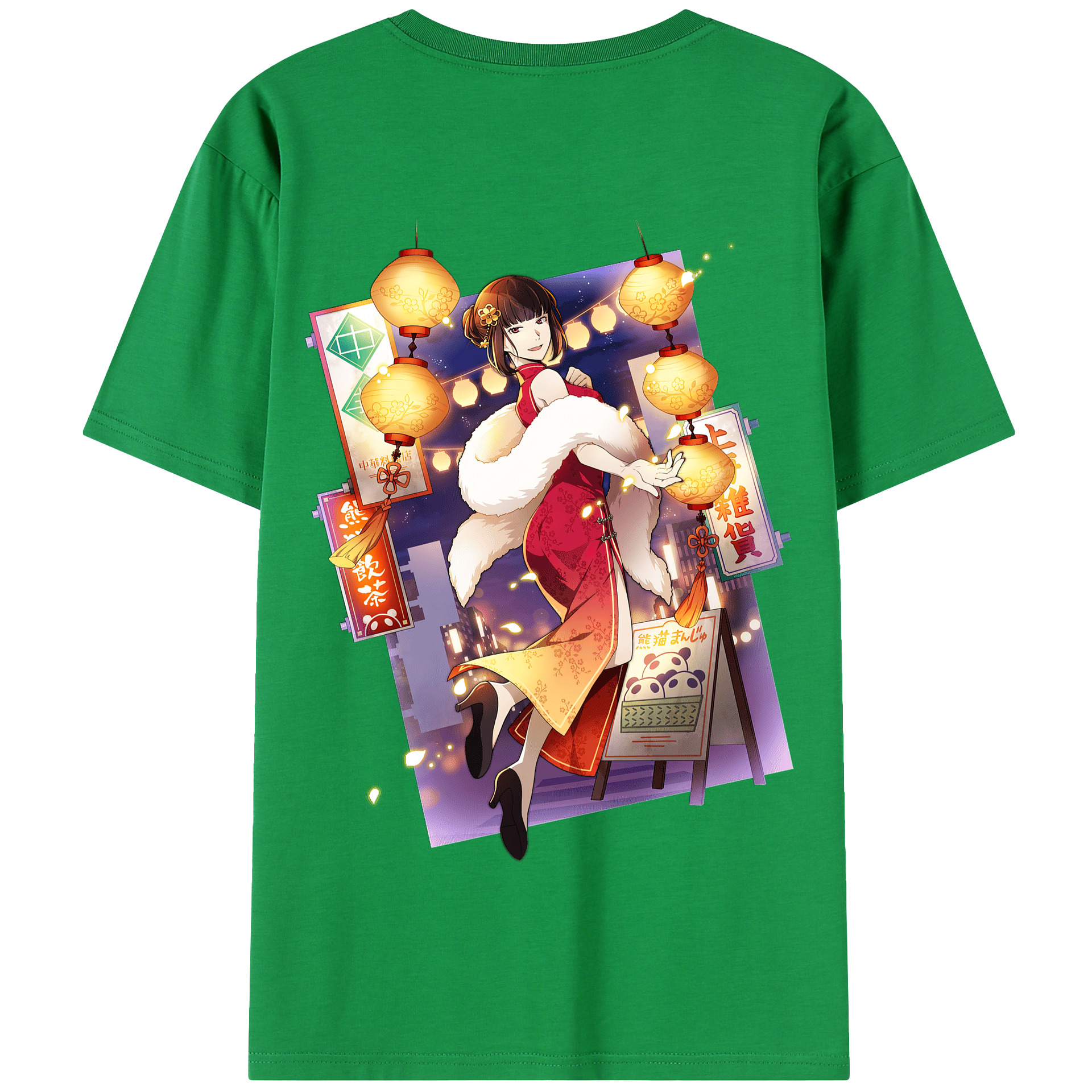 （画像用） 文豪ストレイドッグス Bungo Stray Dogs 綿100％半袖Tシャツ（背面プリント）
