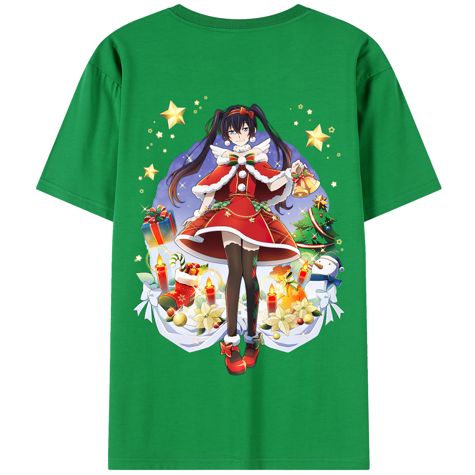 （画像用） 文豪ストレイドッグス Bungo Stray Dogs 綿100％半袖Tシャツ（背面プリント）