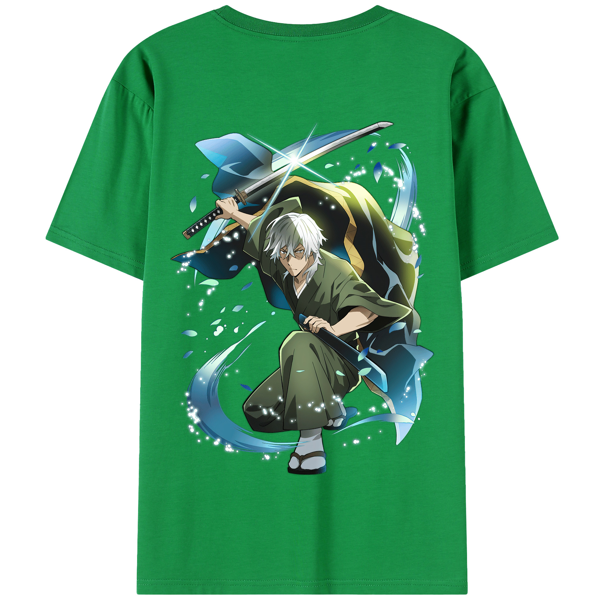 （画像用） 文豪ストレイドッグス Bungo Stray Dogs 綿100％半袖Tシャツ（背面プリント）