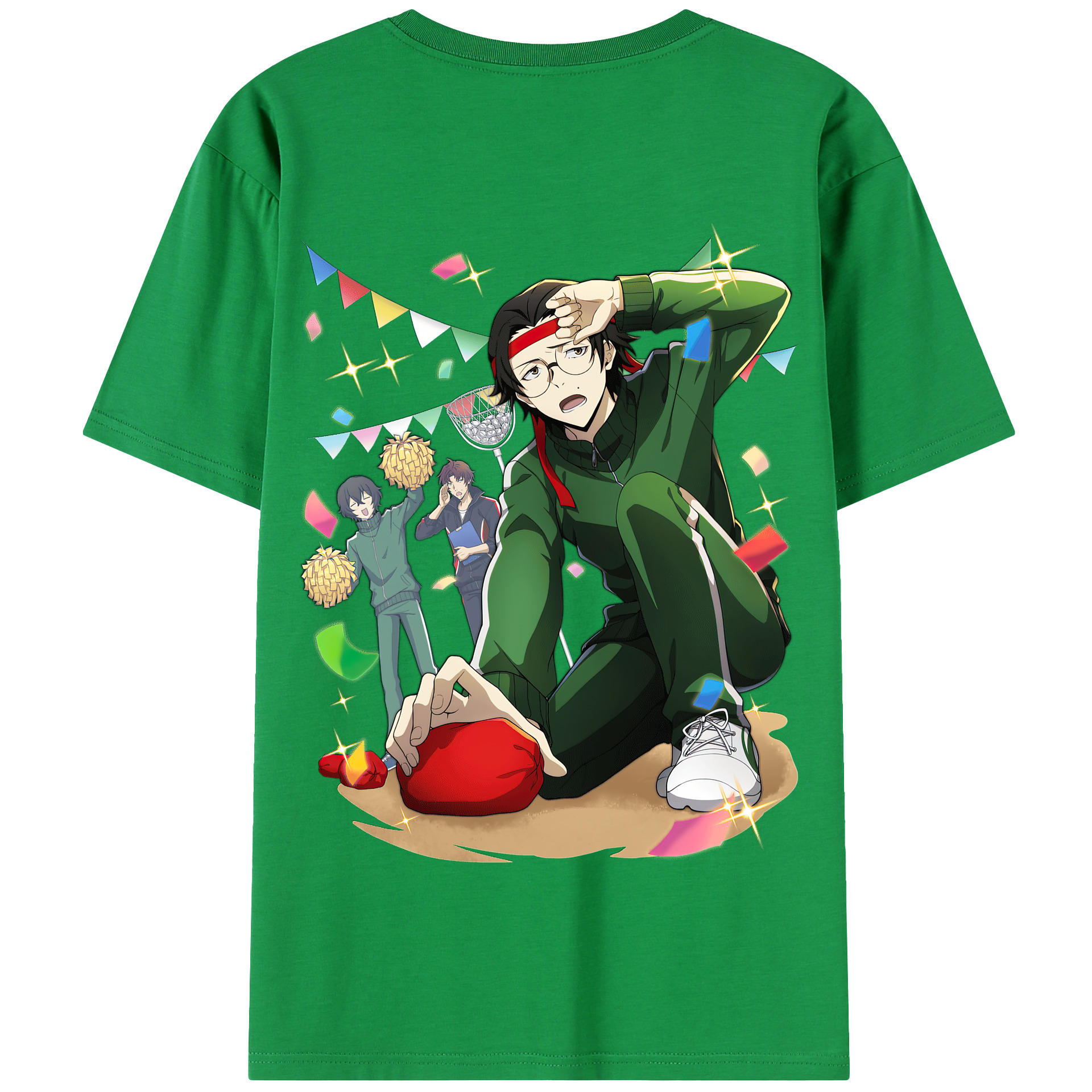 （画像用） 文豪ストレイドッグス Bungo Stray Dogs 綿100％半袖Tシャツ（背面プリント）