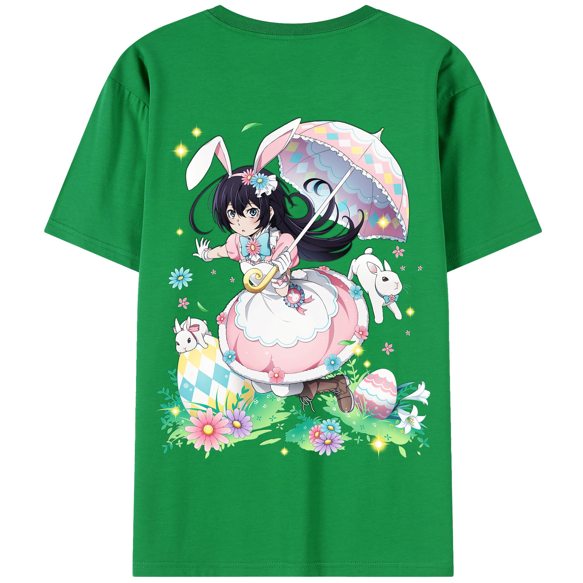 （画像用） 文豪ストレイドッグス Bungo Stray Dogs 綿100％半袖Tシャツ（背面プリント）
