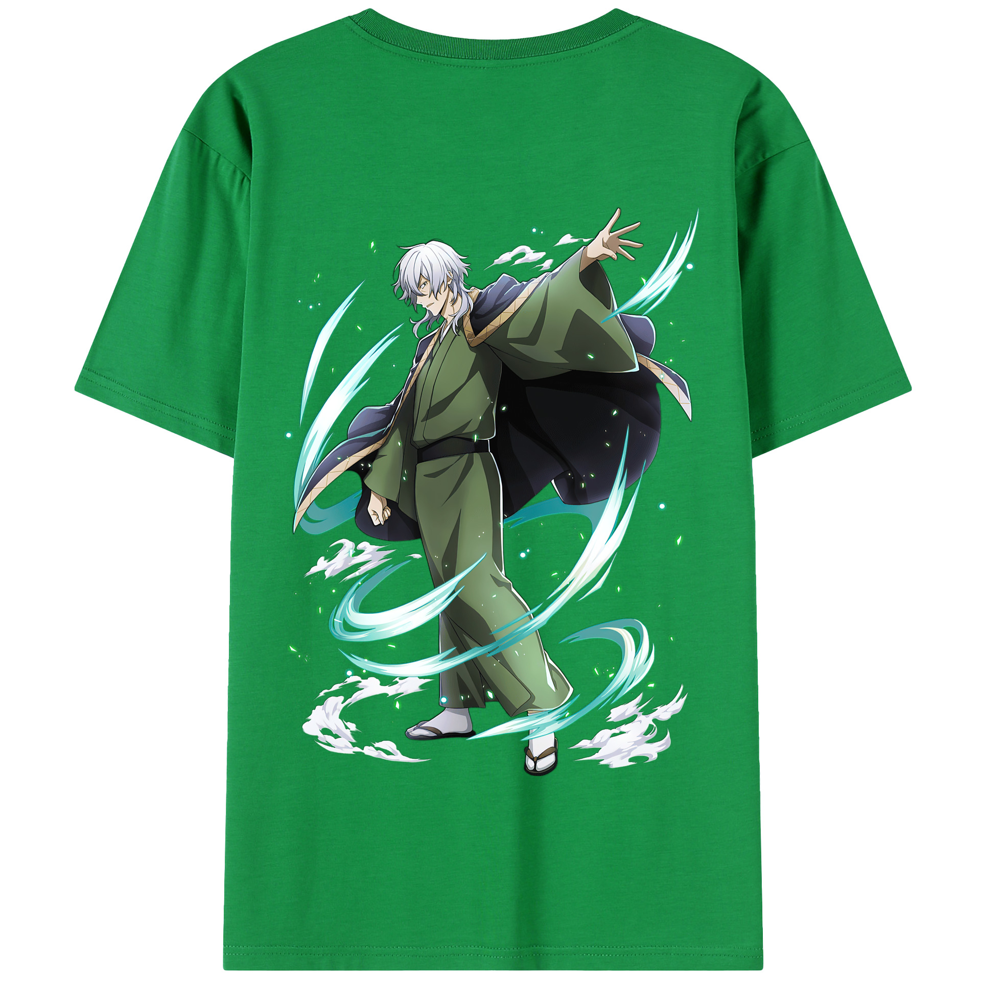 （画像用） 文豪ストレイドッグス Bungo Stray Dogs 綿100％半袖Tシャツ（背面プリント）