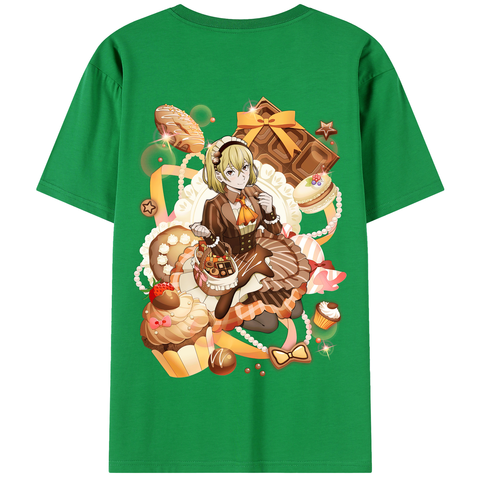（画像用） 文豪ストレイドッグス Bungo Stray Dogs 綿100％半袖Tシャツ（背面プリント）