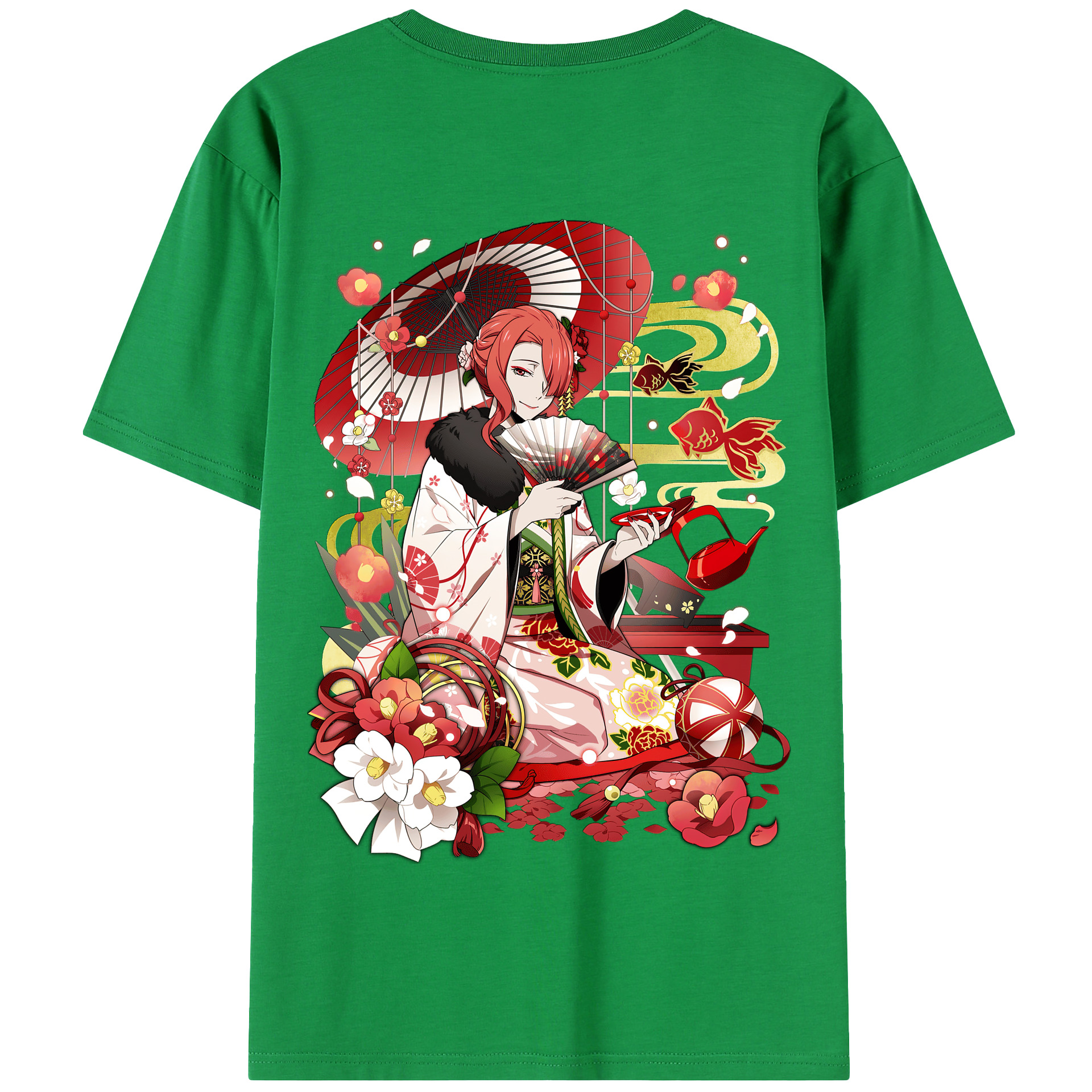 （画像用） 文豪ストレイドッグス Bungo Stray Dogs 綿100％半袖Tシャツ（背面プリント）