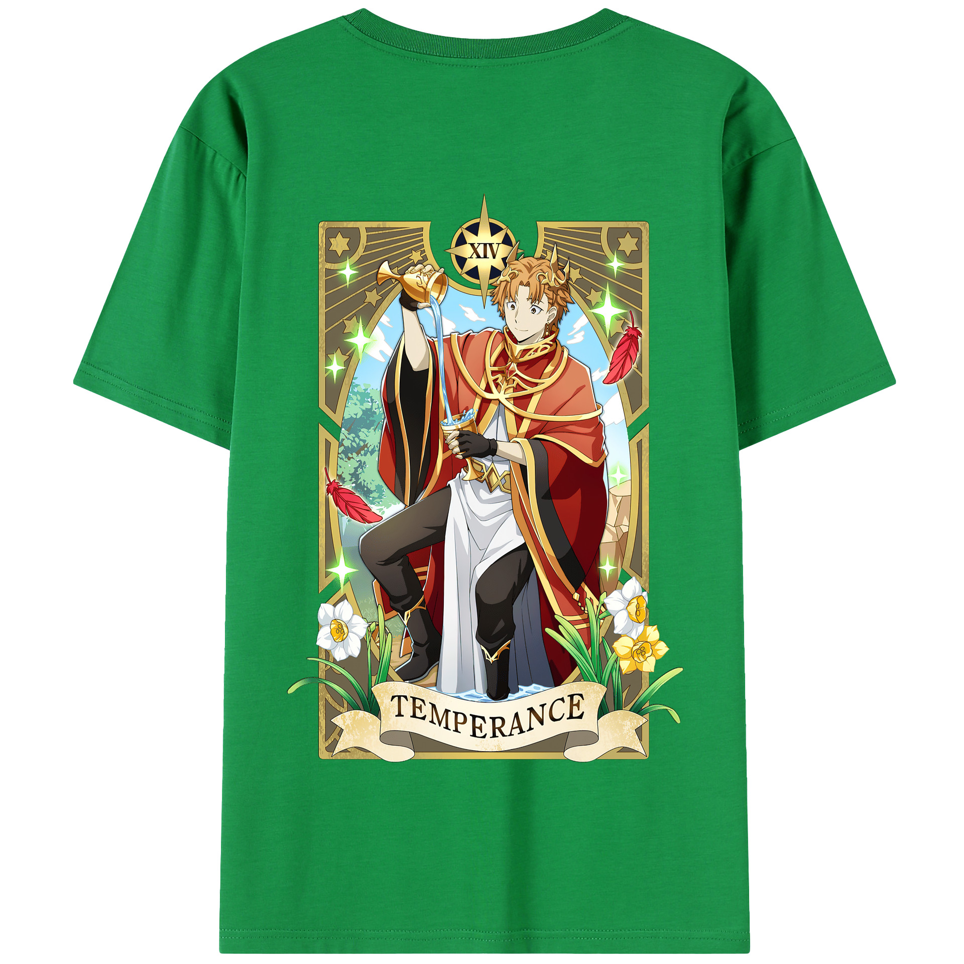 （画像用） 文豪ストレイドッグス Bungo Stray Dogs 綿100％半袖Tシャツ（背面プリント）
