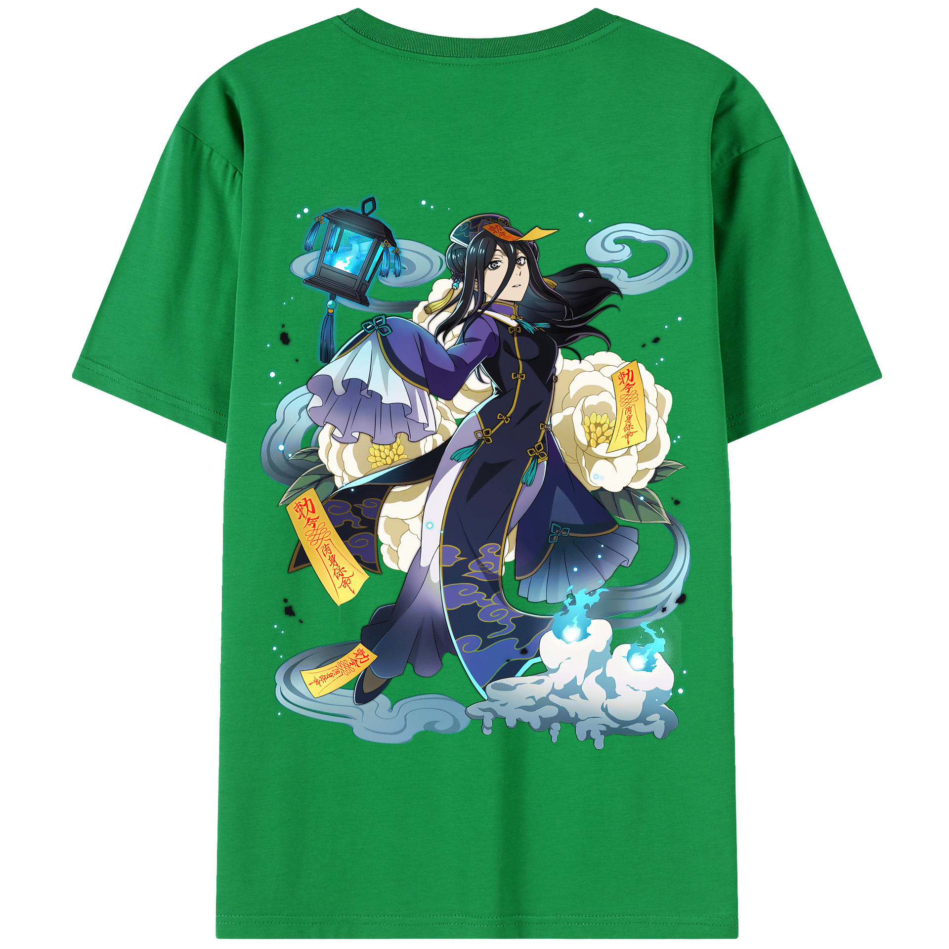 （画像用） 文豪ストレイドッグス Bungo Stray Dogs 綿100％半袖Tシャツ（背面プリント）
