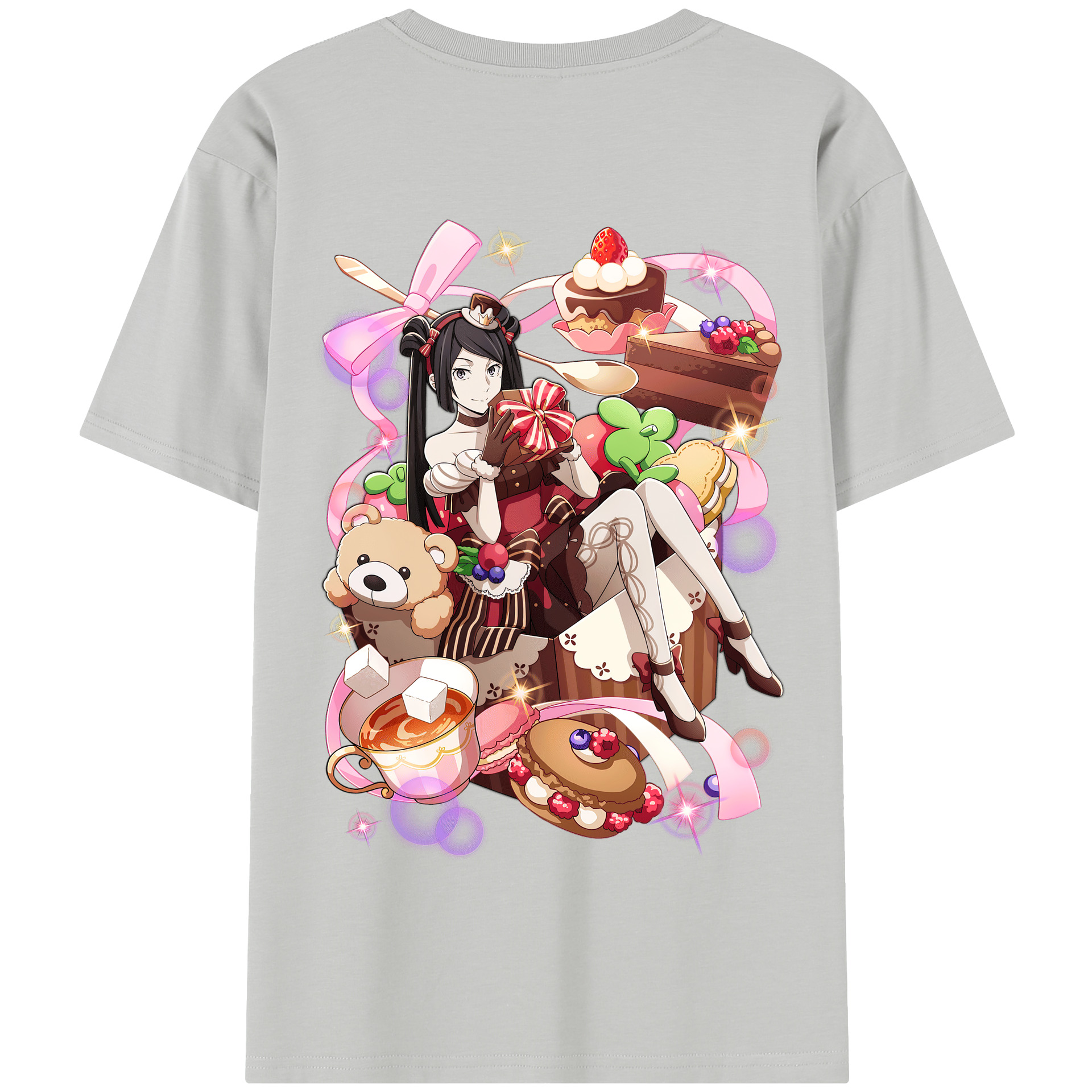 （画像用） 文豪ストレイドッグス Bungo Stray Dogs 綿100％半袖Tシャツ（背面プリント）