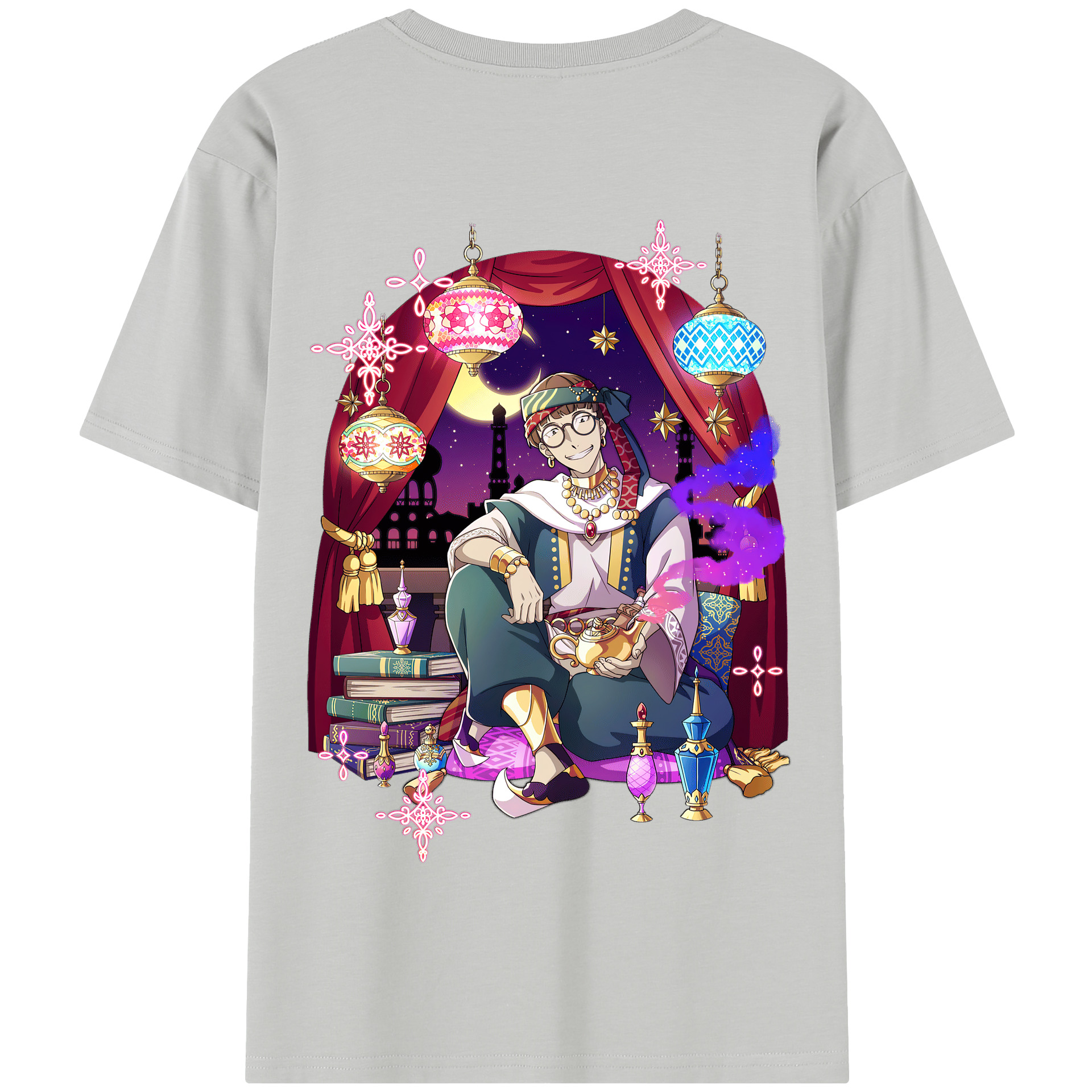 （画像用） 文豪ストレイドッグス Bungo Stray Dogs 綿100％半袖Tシャツ（背面プリント）