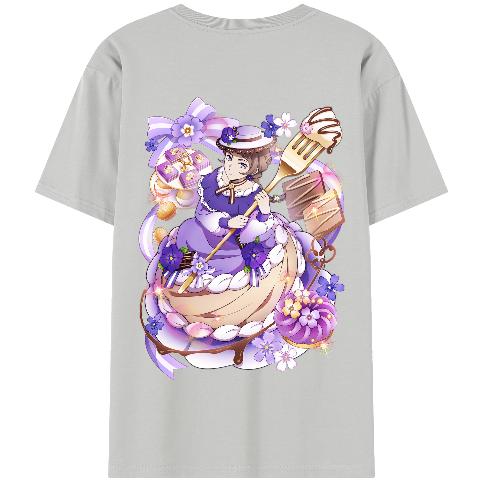 （画像用） 文豪ストレイドッグス Bungo Stray Dogs 綿100％半袖Tシャツ（背面プリント）