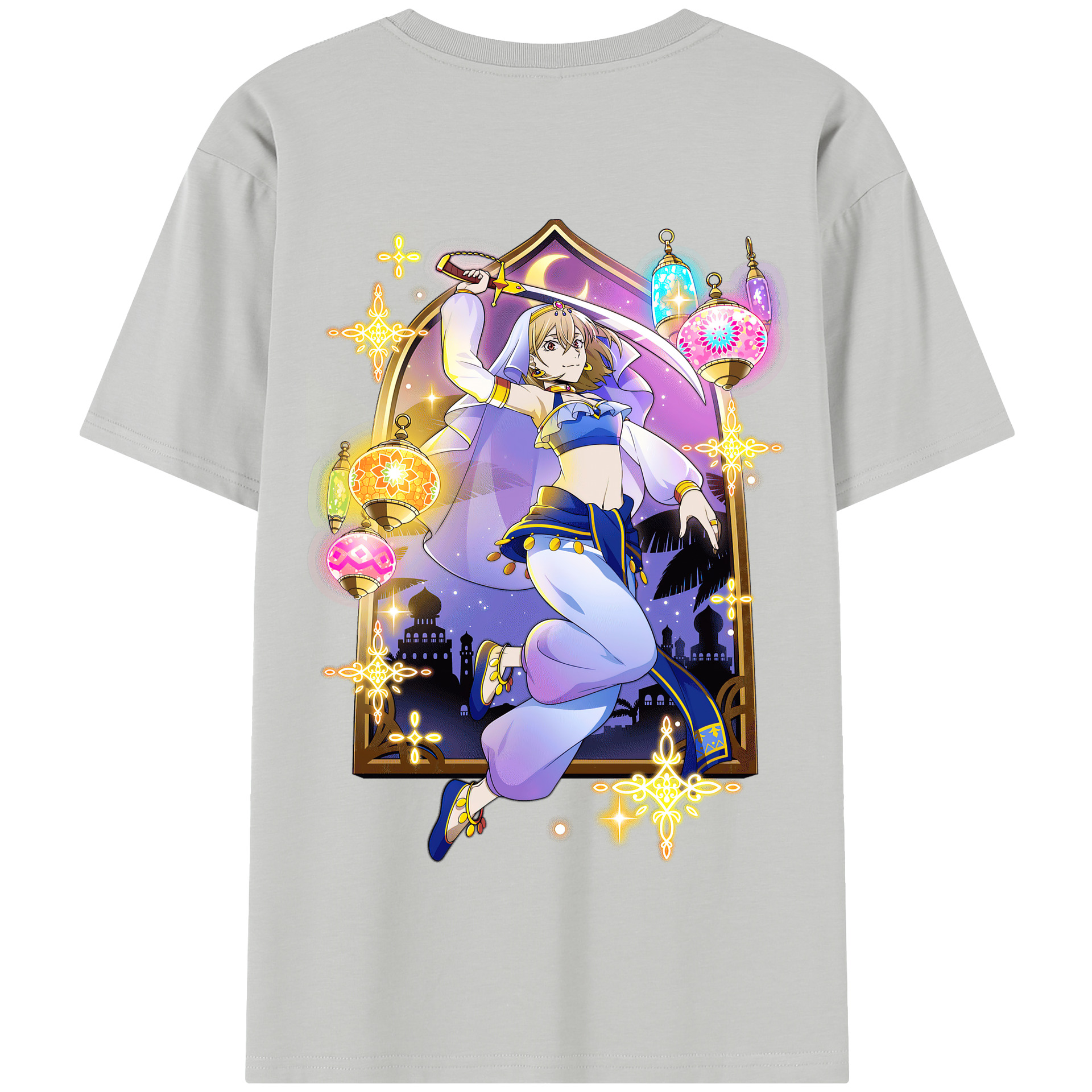 （画像用） 文豪ストレイドッグス Bungo Stray Dogs 綿100％半袖Tシャツ（背面プリント）