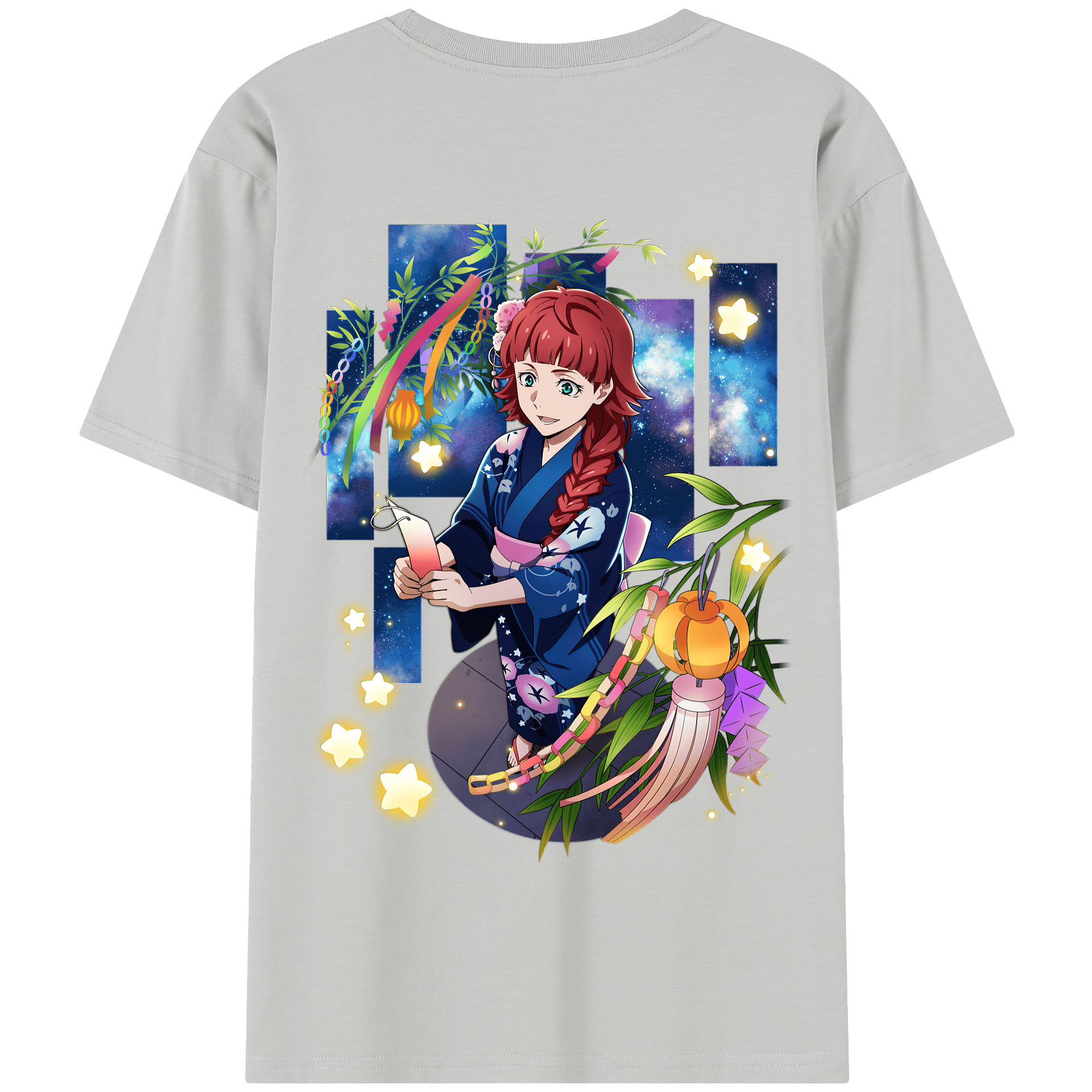 （画像用） 文豪ストレイドッグス Bungo Stray Dogs 綿100％半袖Tシャツ（背面プリント）