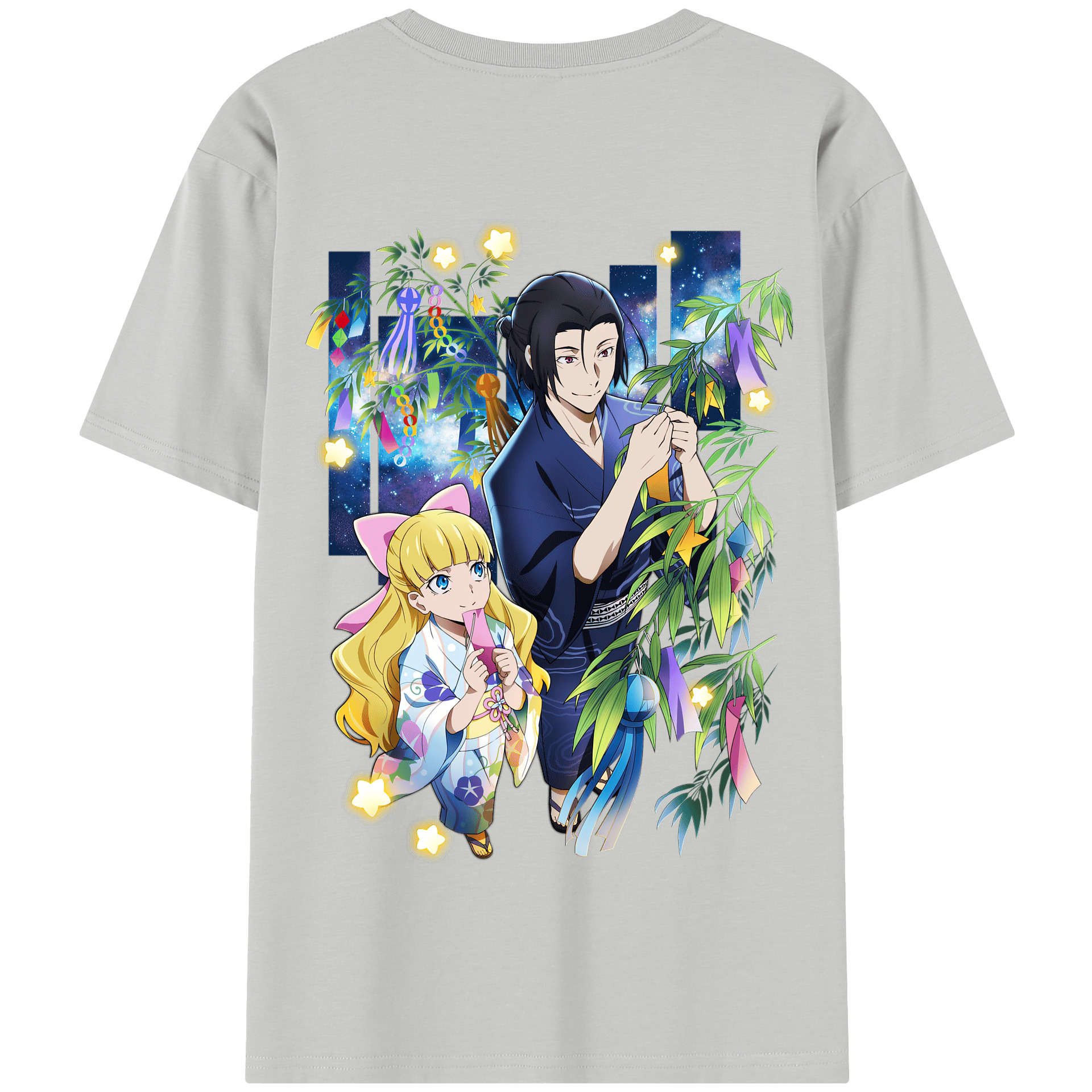 （画像用） 文豪ストレイドッグス Bungo Stray Dogs 綿100％半袖Tシャツ（背面プリント）