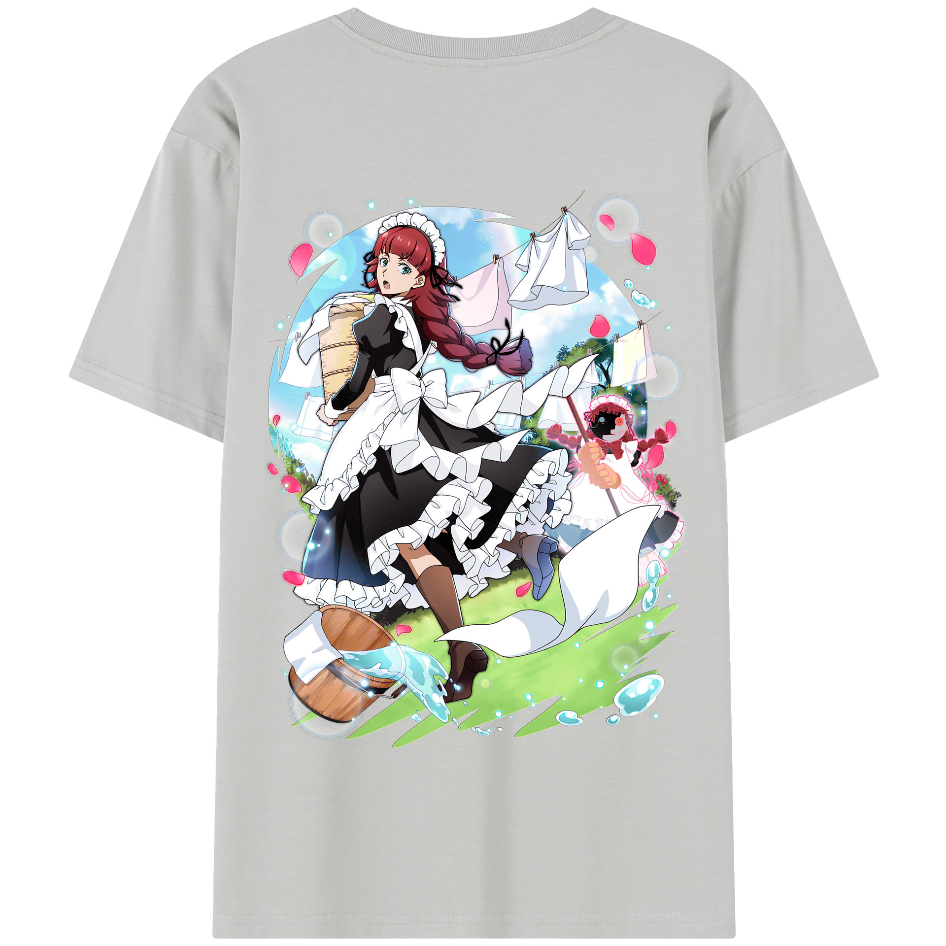 （画像用） 文豪ストレイドッグス Bungo Stray Dogs 綿100％半袖Tシャツ（背面プリント）