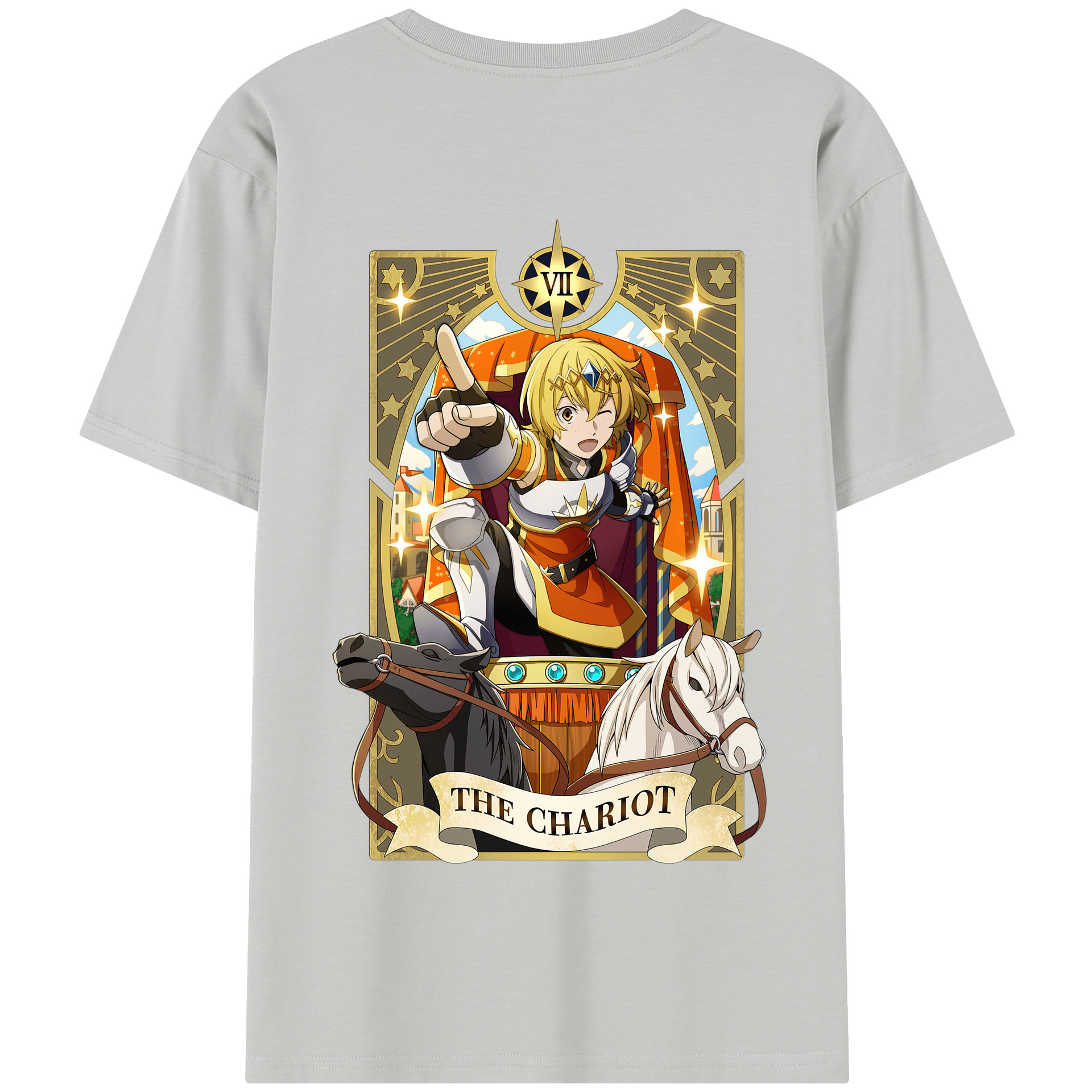 （画像用） 文豪ストレイドッグス Bungo Stray Dogs 綿100％半袖Tシャツ（背面プリント）