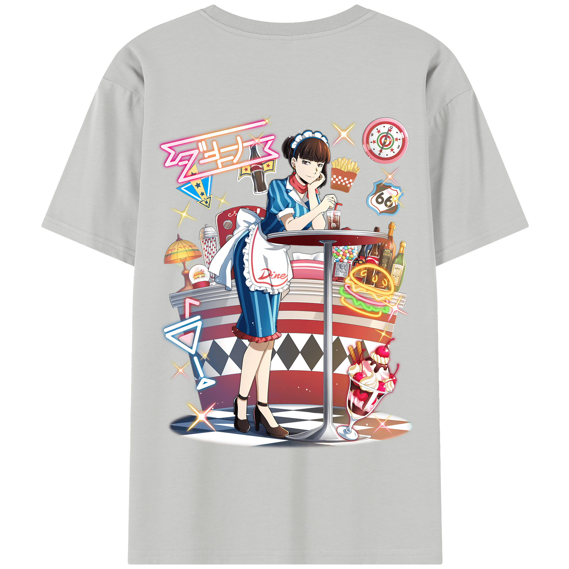（画像用） 文豪ストレイドッグス Bungo Stray Dogs 綿100％半袖Tシャツ（背面プリント）