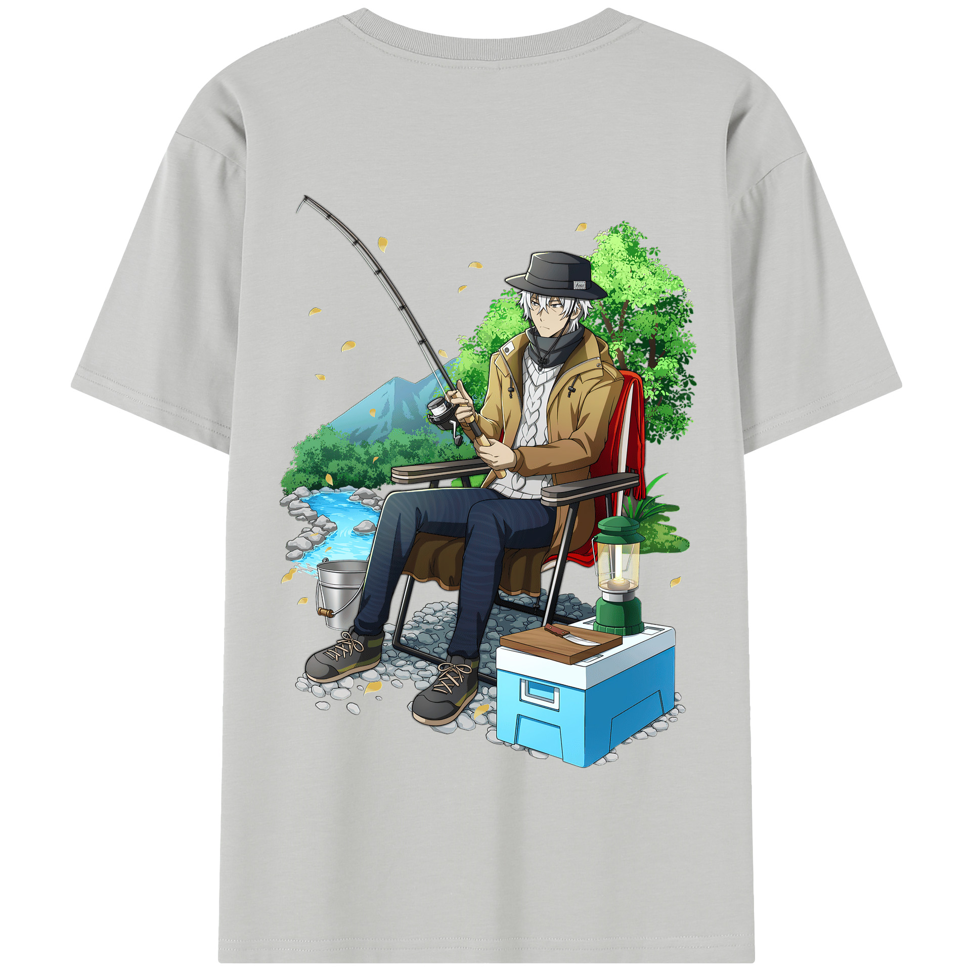 （画像用） 文豪ストレイドッグス Bungo Stray Dogs 綿100％半袖Tシャツ（背面プリント）