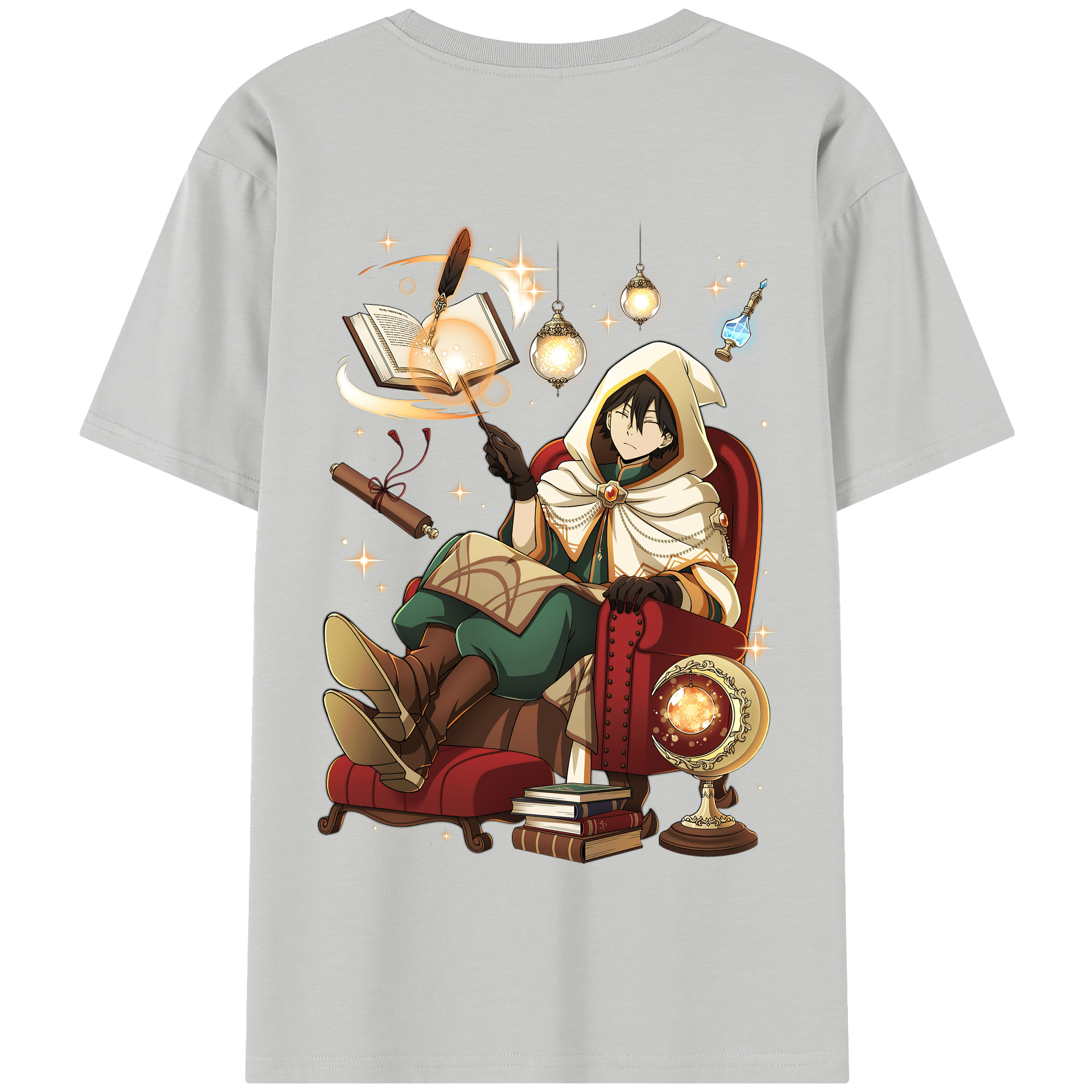 （画像用） 文豪ストレイドッグス Bungo Stray Dogs 綿100％半袖Tシャツ（背面プリント）