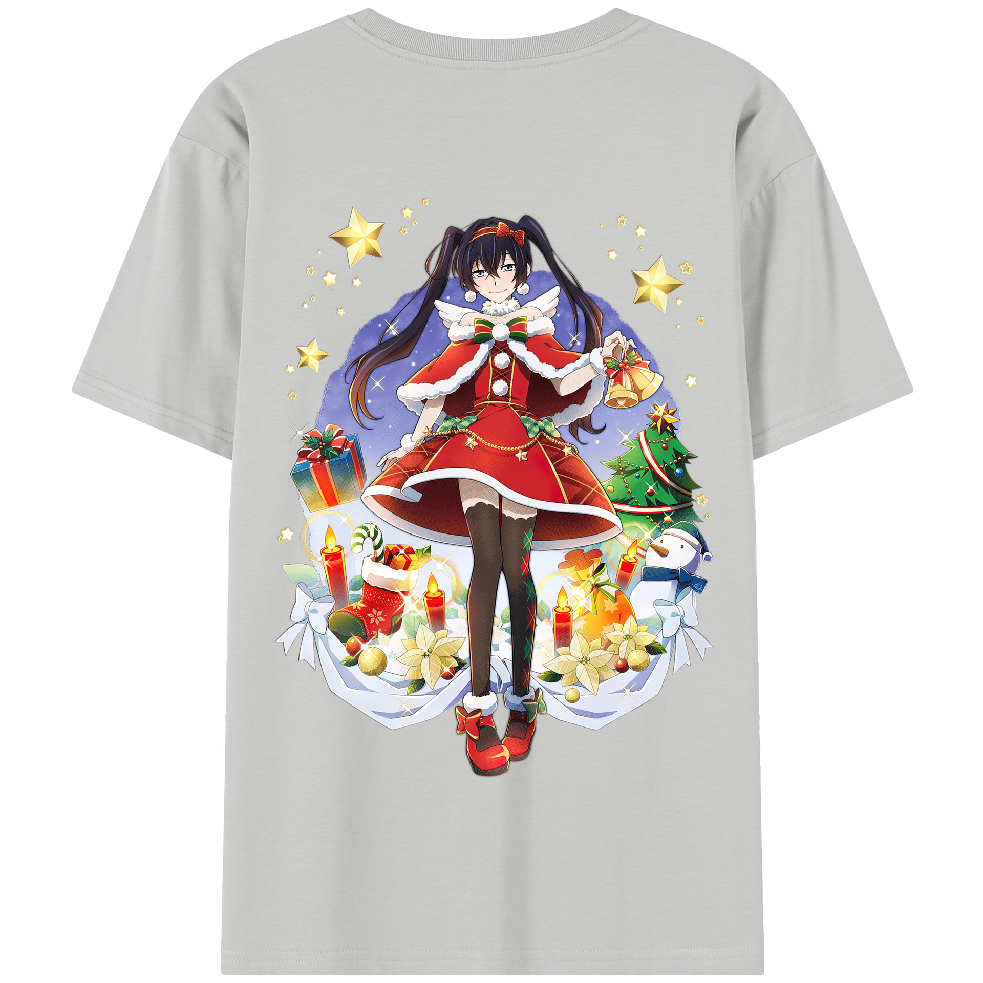 （画像用） 文豪ストレイドッグス Bungo Stray Dogs 綿100％半袖Tシャツ（背面プリント）