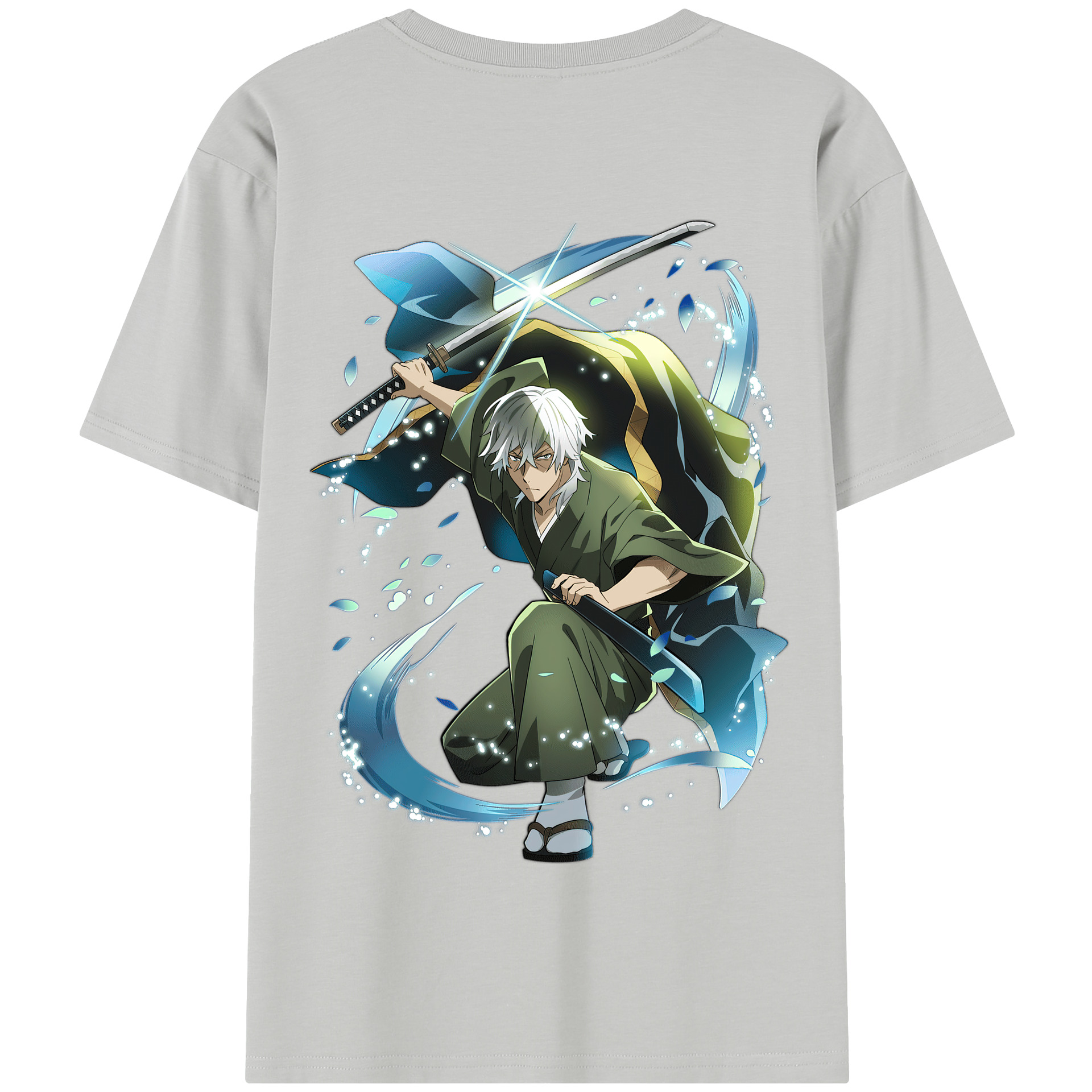 （画像用） 文豪ストレイドッグス Bungo Stray Dogs 綿100％半袖Tシャツ（背面プリント）