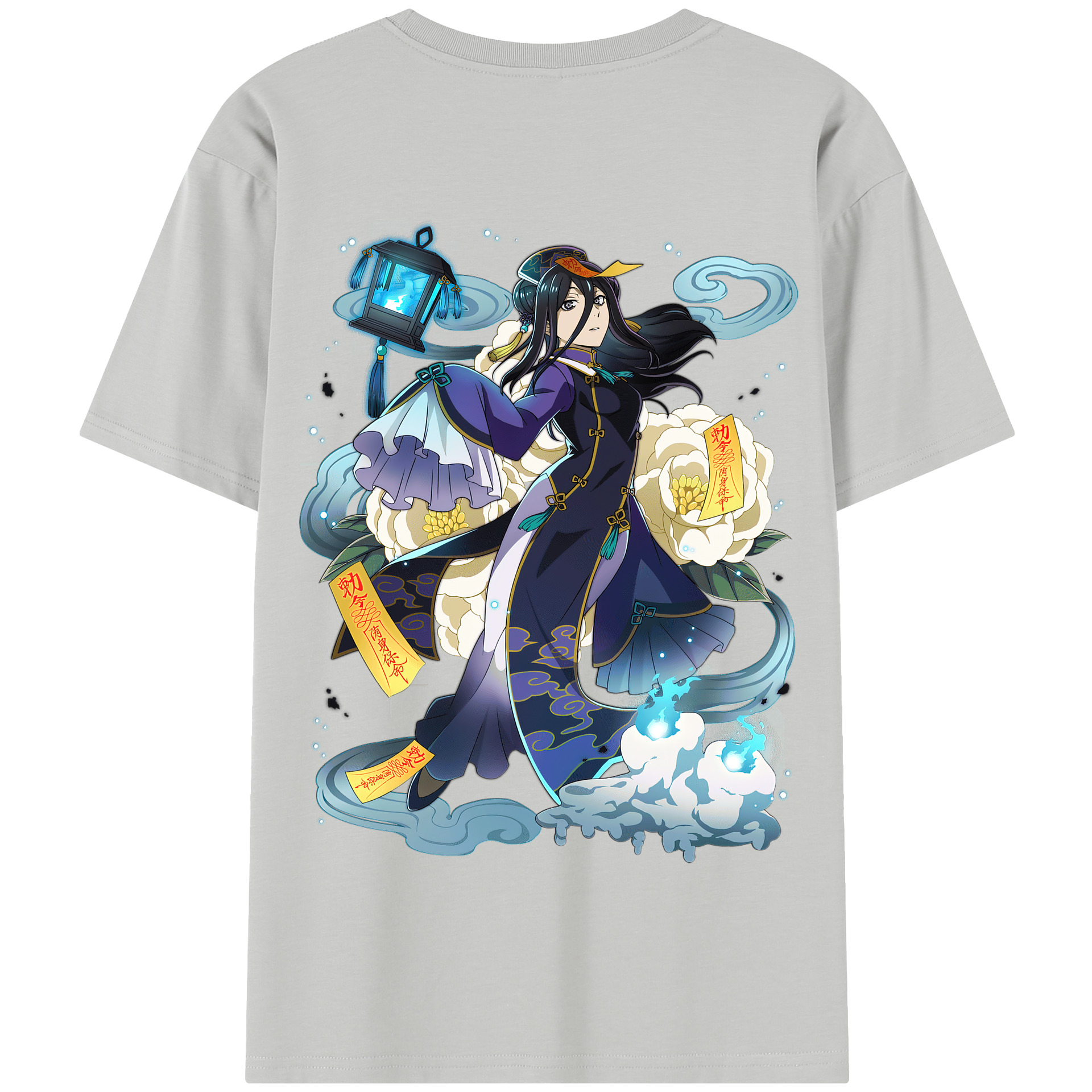 （画像用） 文豪ストレイドッグス Bungo Stray Dogs 綿100％半袖Tシャツ（背面プリント）