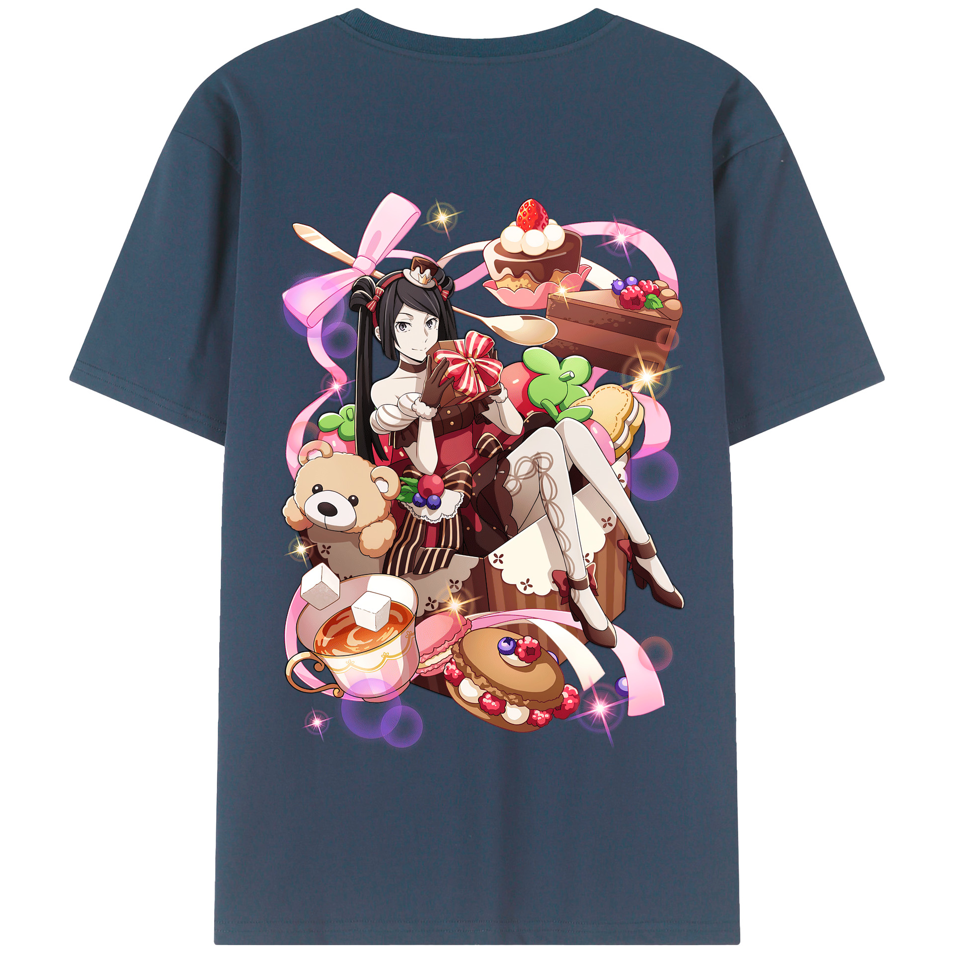 （画像用） 文豪ストレイドッグス Bungo Stray Dogs 綿100％半袖Tシャツ（背面プリント）