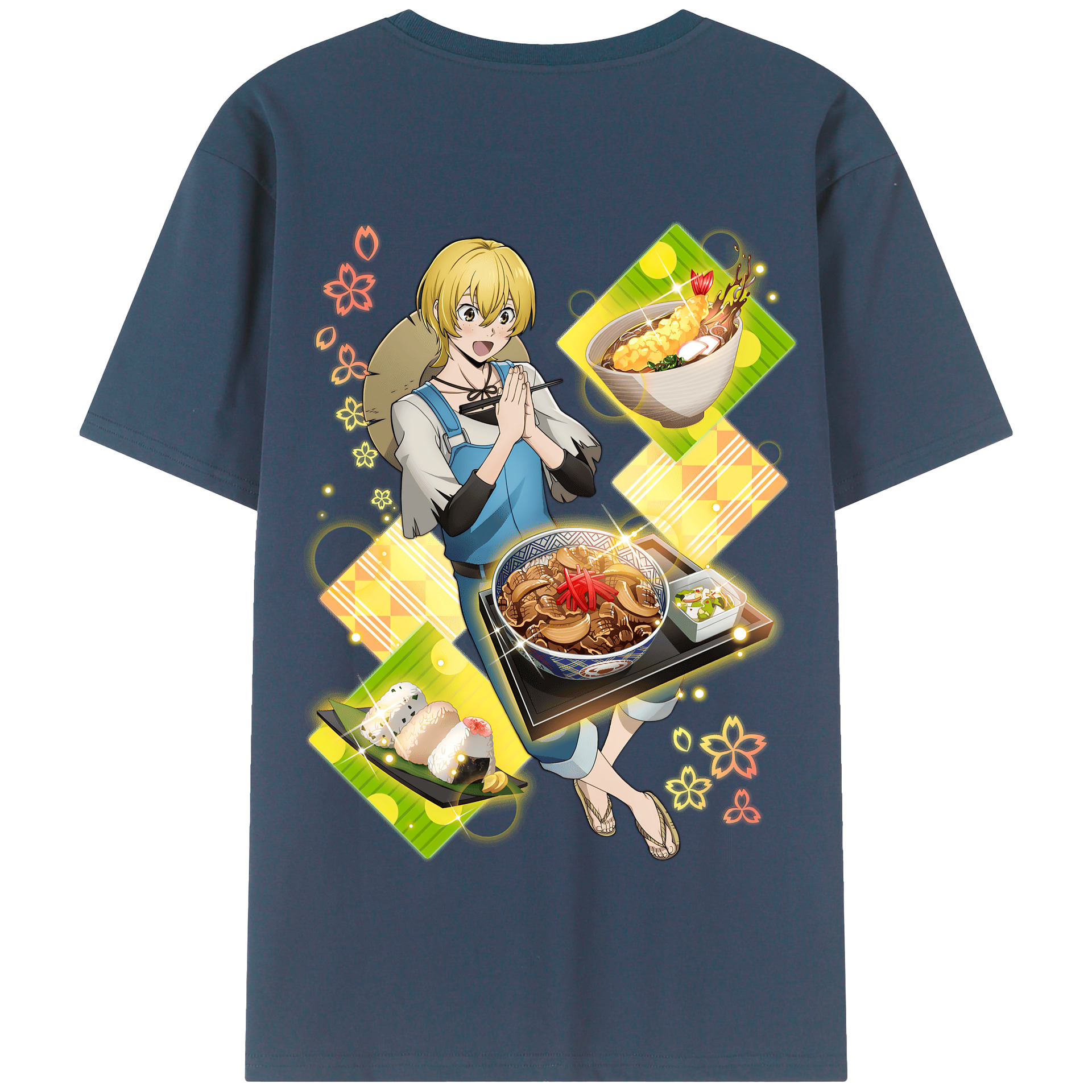 （画像用） 文豪ストレイドッグス Bungo Stray Dogs 綿100％半袖Tシャツ（背面プリント）