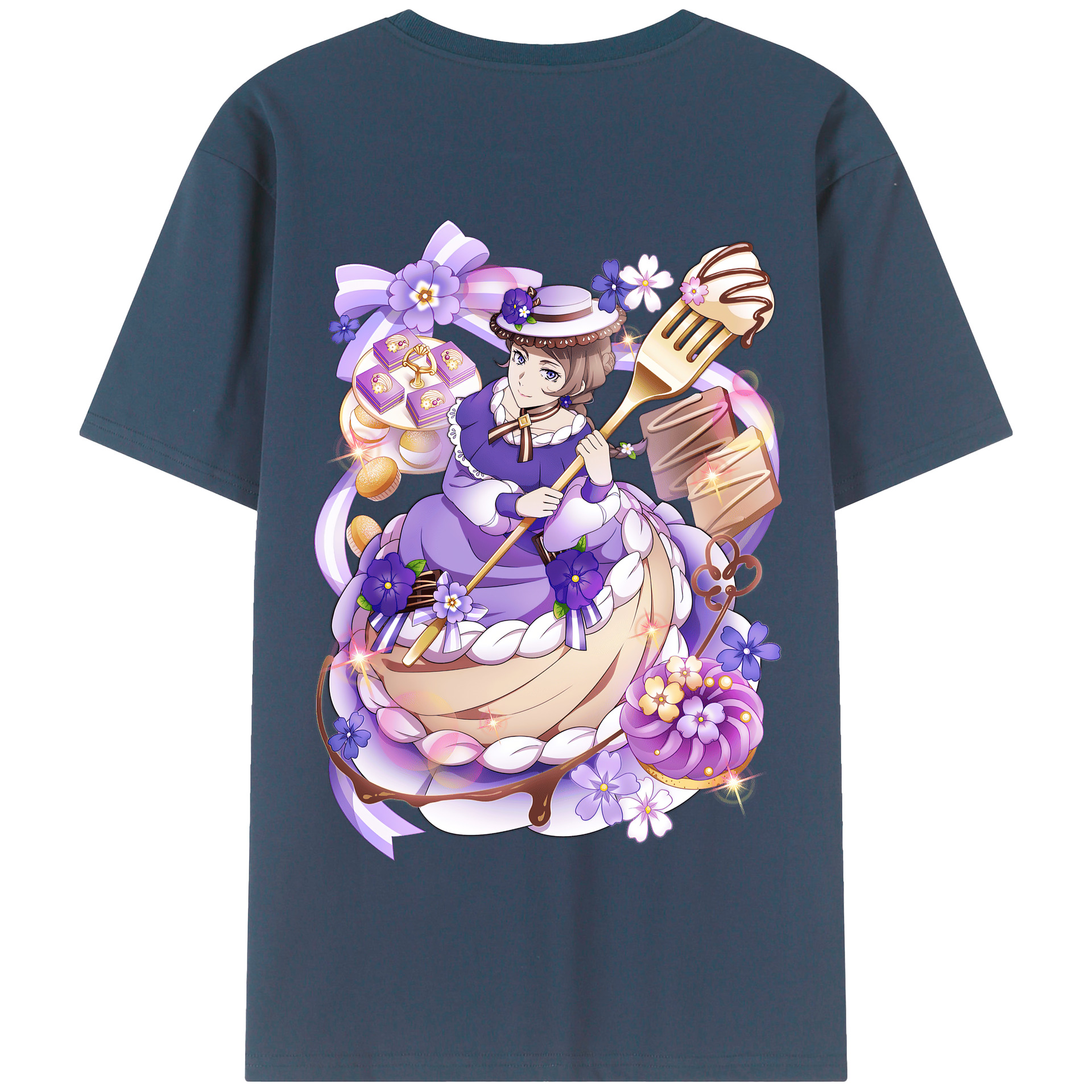 （画像用） 文豪ストレイドッグス Bungo Stray Dogs 綿100％半袖Tシャツ（背面プリント）