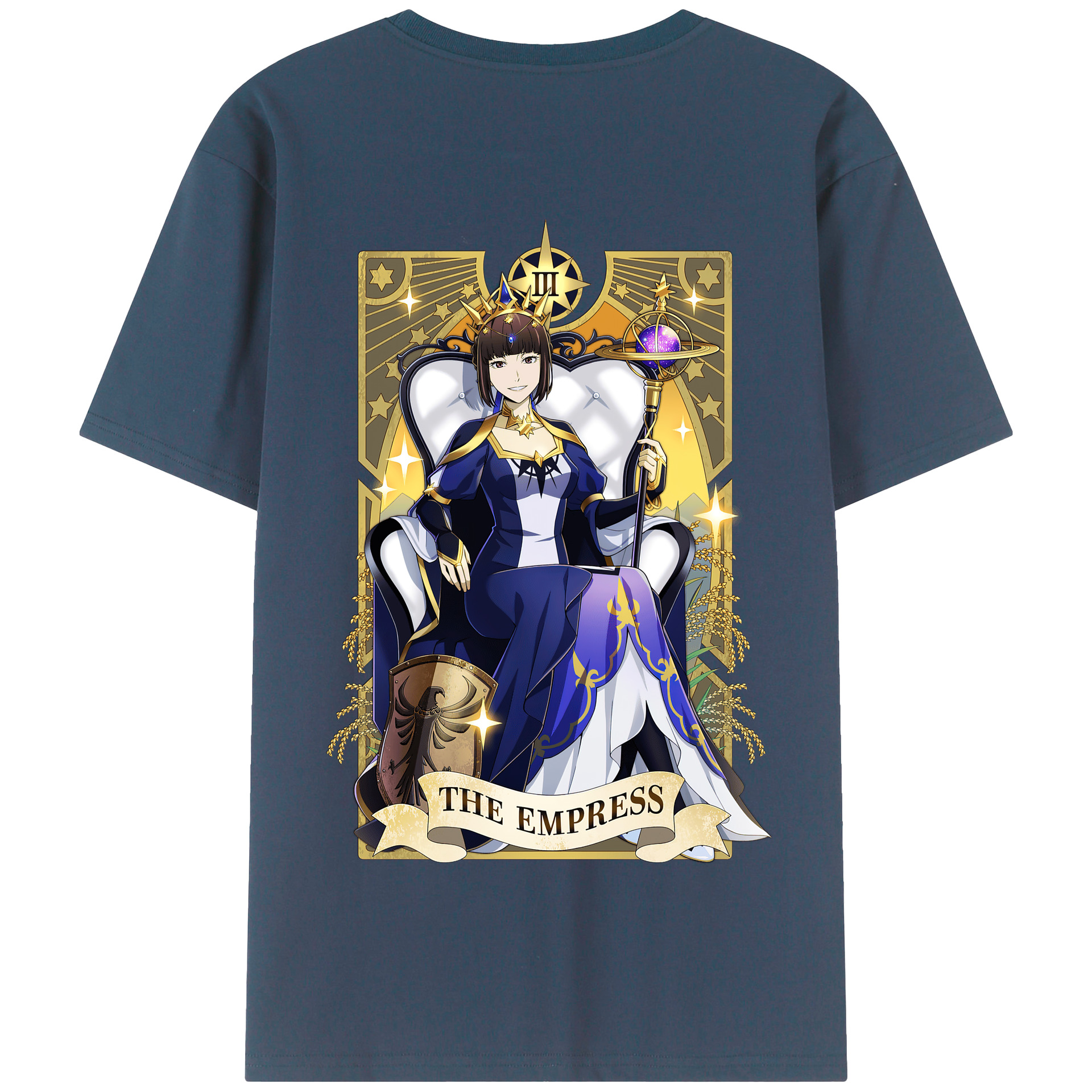 （画像用） 文豪ストレイドッグス Bungo Stray Dogs 綿100％半袖Tシャツ（背面プリント）