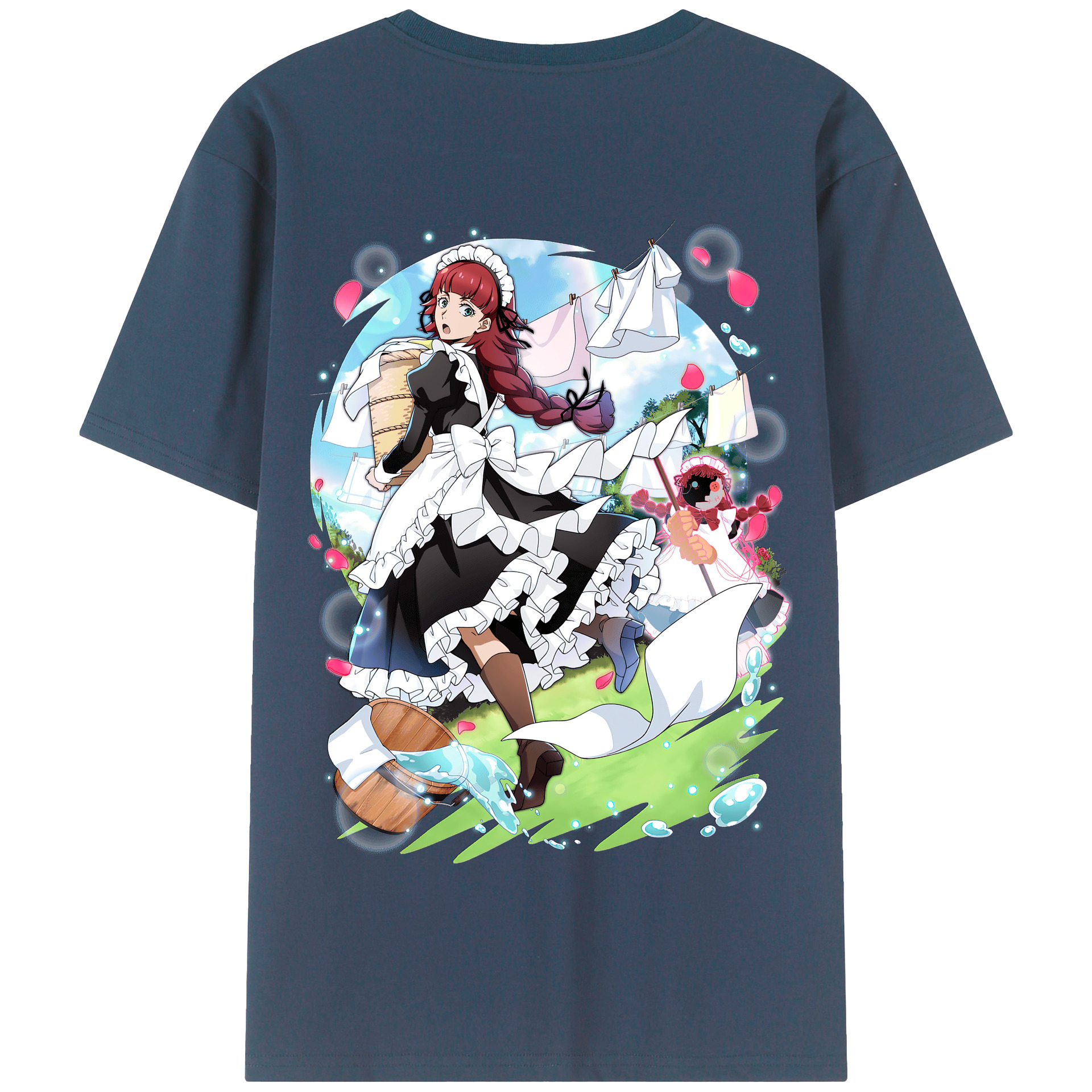 （画像用） 文豪ストレイドッグス Bungo Stray Dogs 綿100％半袖Tシャツ（背面プリント）