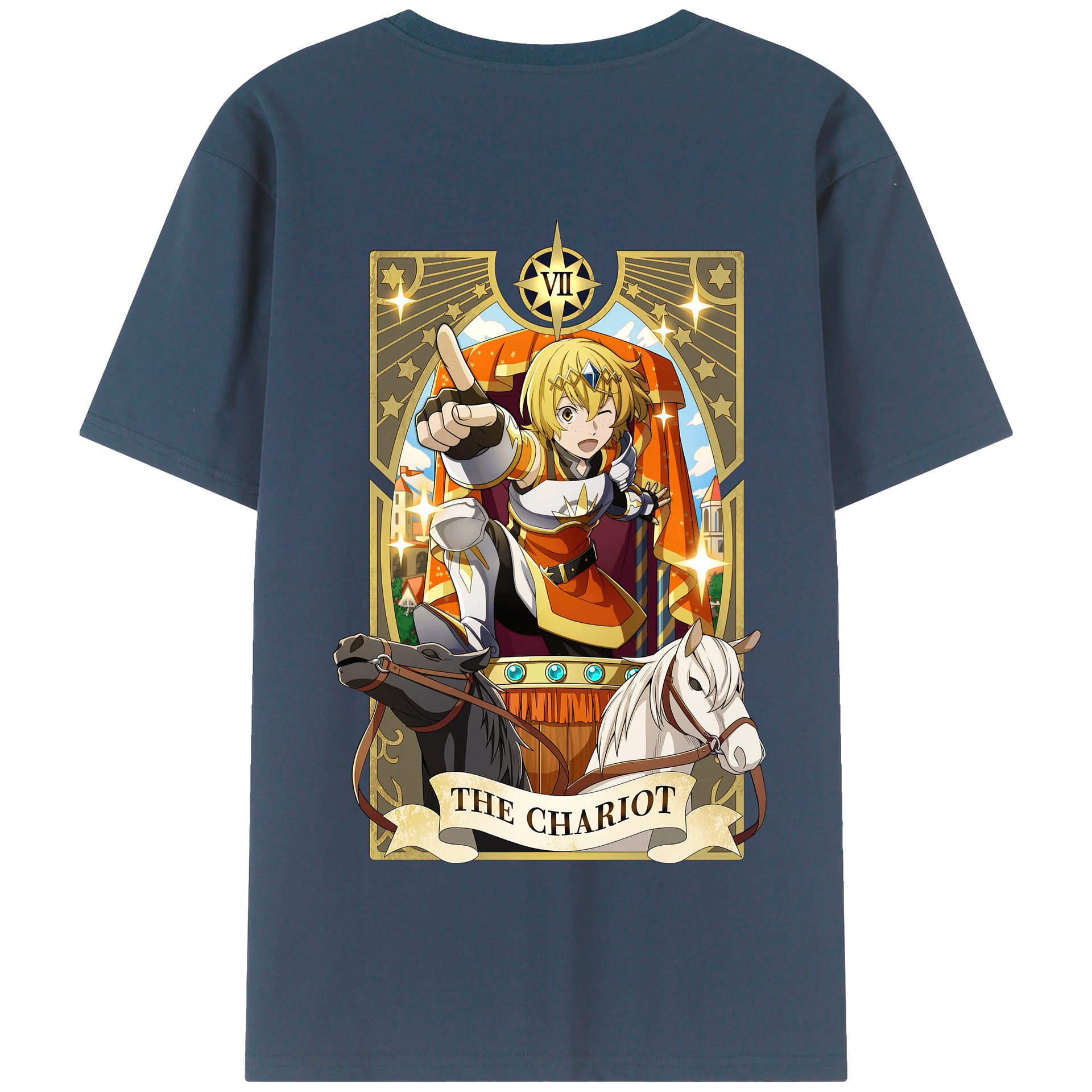 （画像用） 文豪ストレイドッグス Bungo Stray Dogs 綿100％半袖Tシャツ（背面プリント）