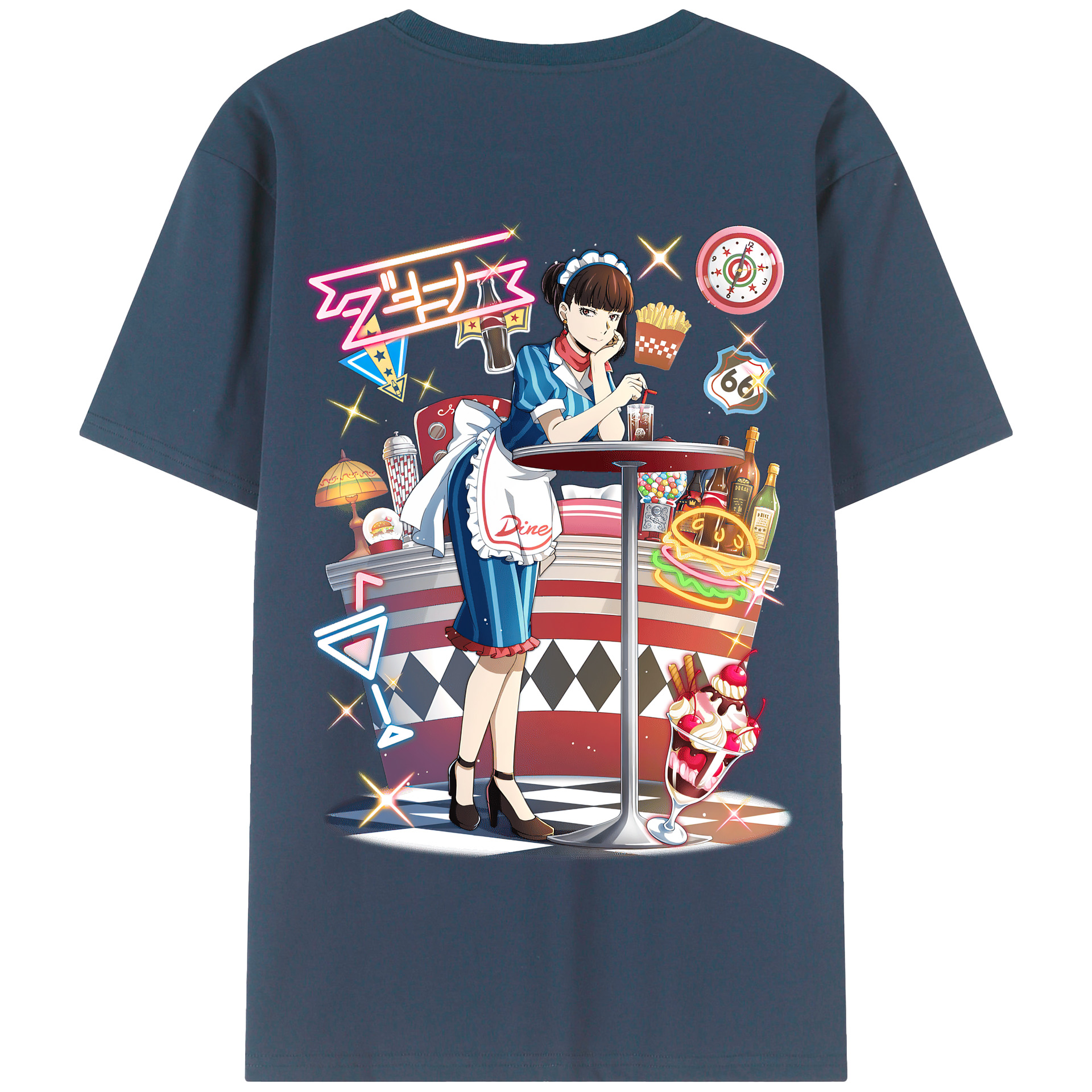 （画像用） 文豪ストレイドッグス Bungo Stray Dogs 綿100％半袖Tシャツ（背面プリント）