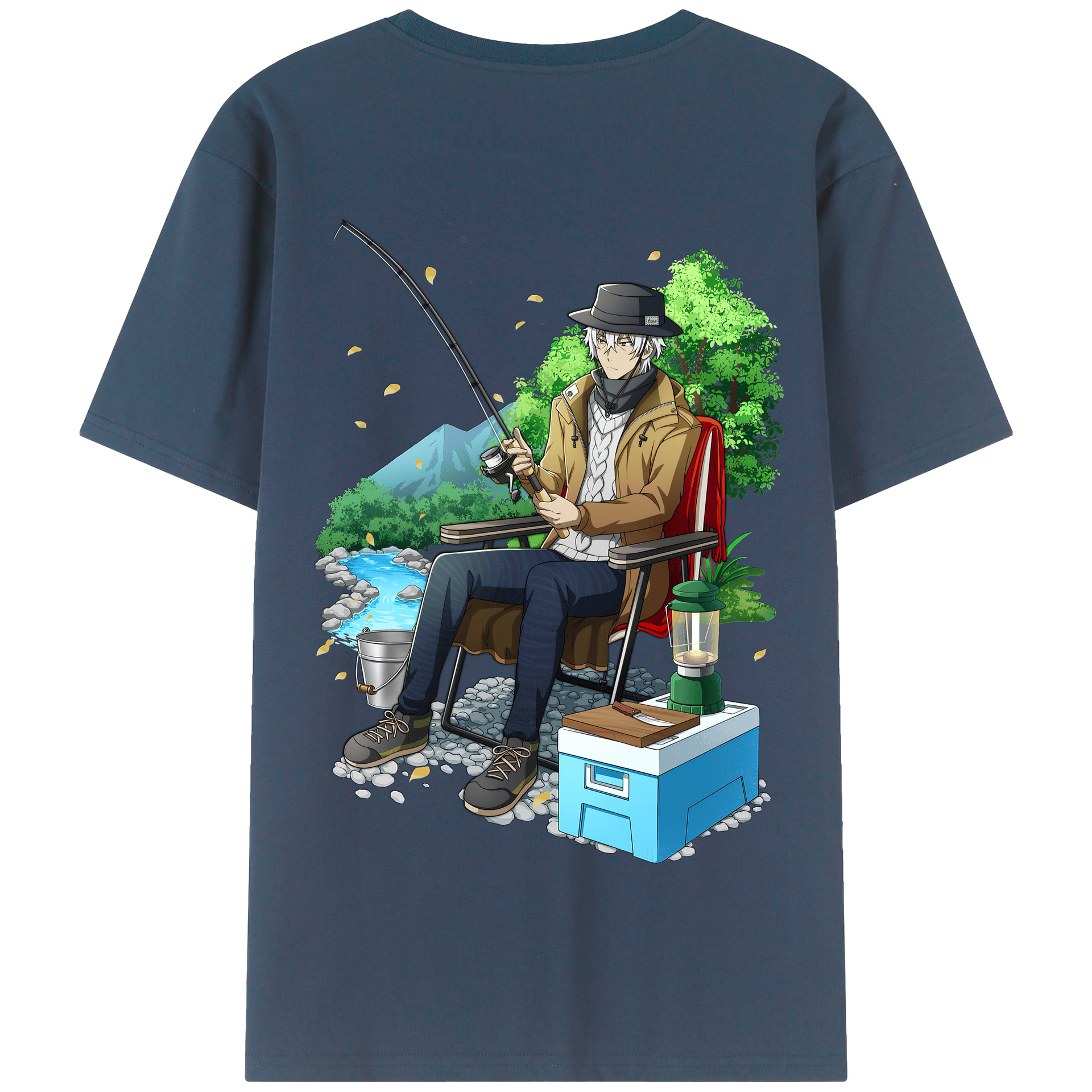 （画像用） 文豪ストレイドッグス Bungo Stray Dogs 綿100％半袖Tシャツ（背面プリント）
