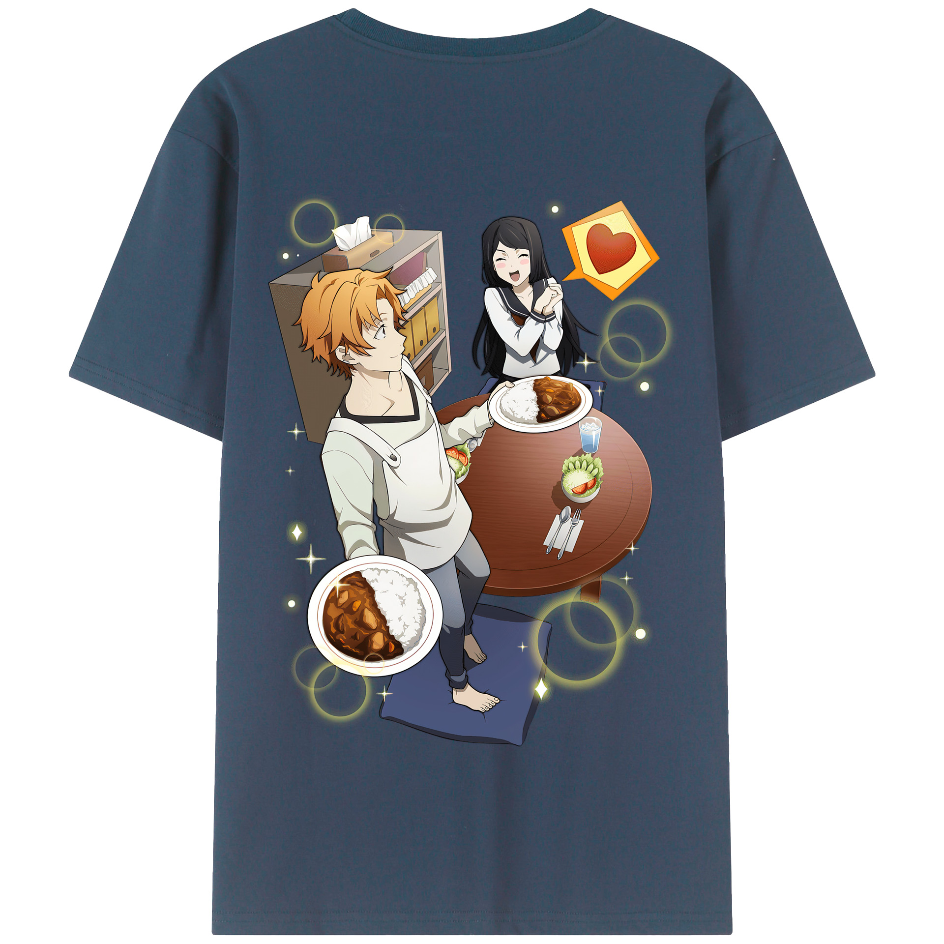 （画像用） 文豪ストレイドッグス Bungo Stray Dogs 綿100％半袖Tシャツ（背面プリント）