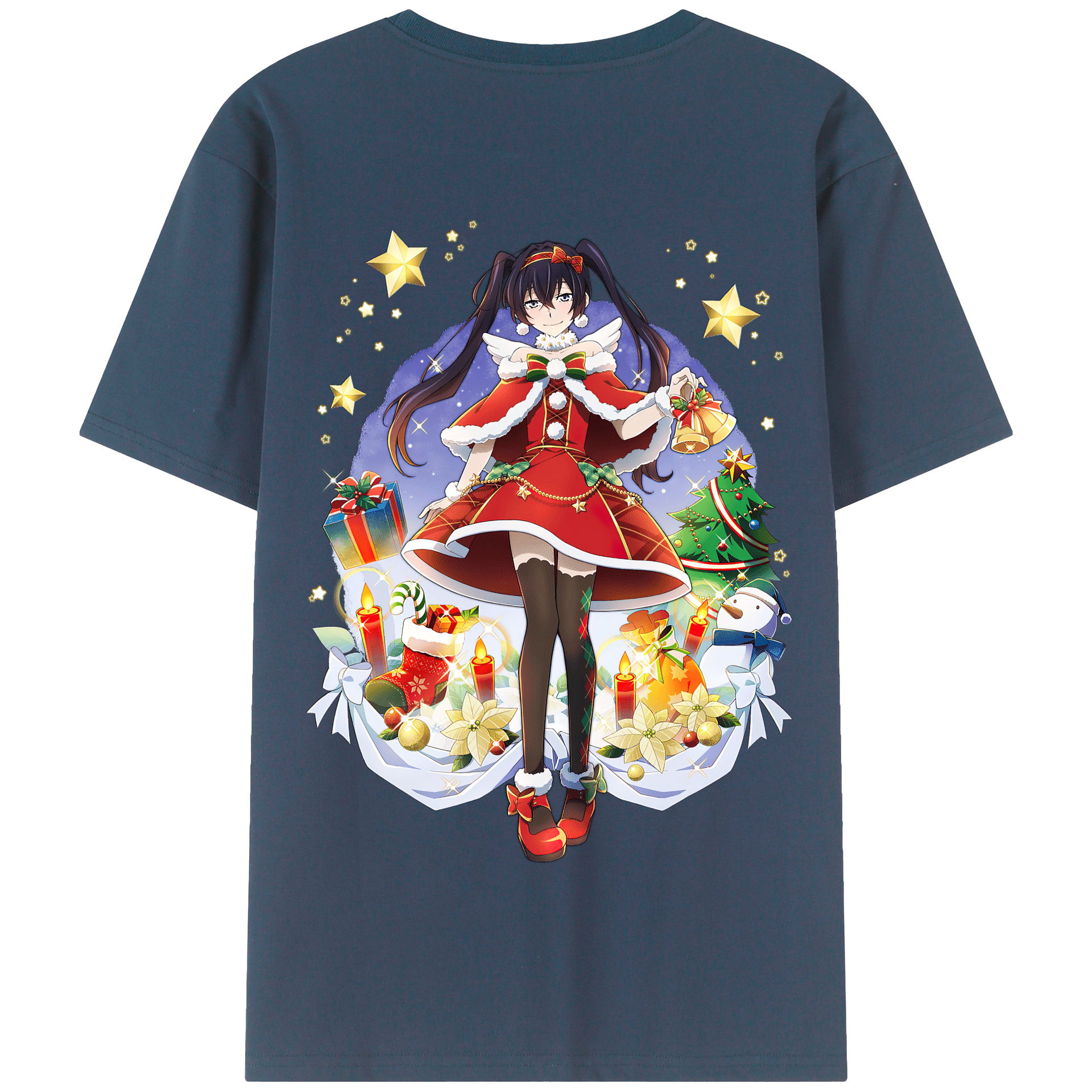 （画像用） 文豪ストレイドッグス Bungo Stray Dogs 綿100％半袖Tシャツ（背面プリント）