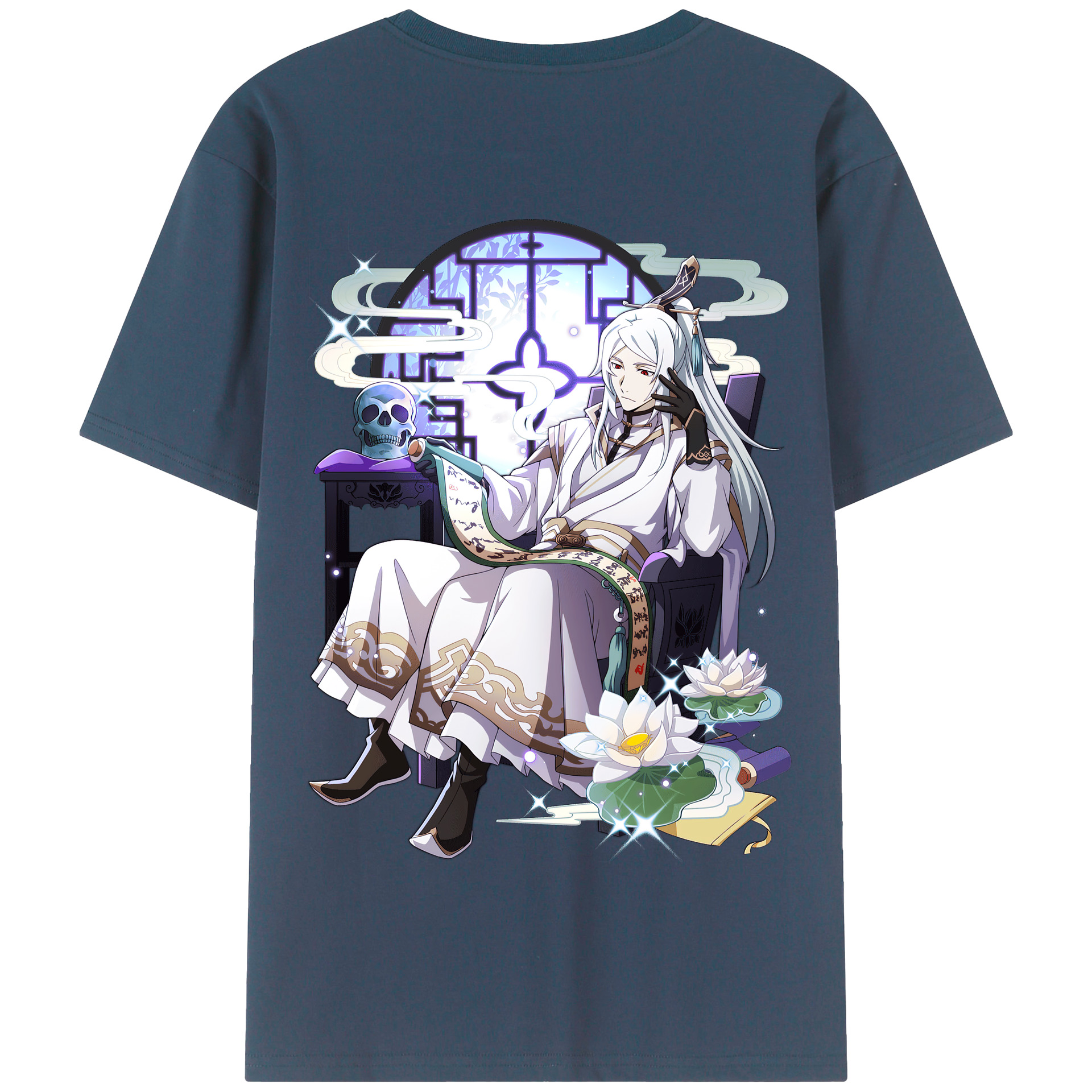 （画像用） 文豪ストレイドッグス Bungo Stray Dogs 綿100％半袖Tシャツ（背面プリント）