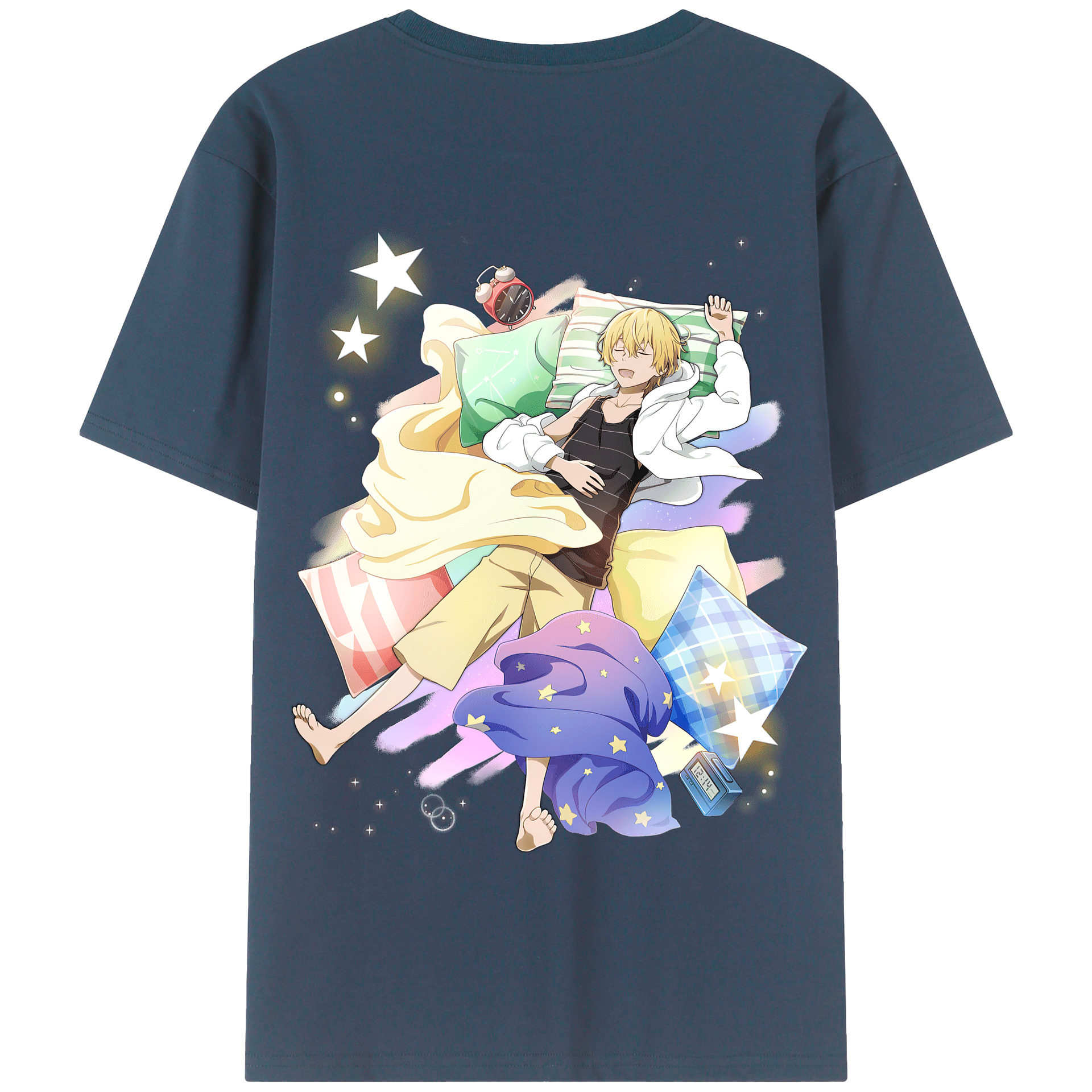 （画像用） 文豪ストレイドッグス Bungo Stray Dogs 綿100％半袖Tシャツ（背面プリント）