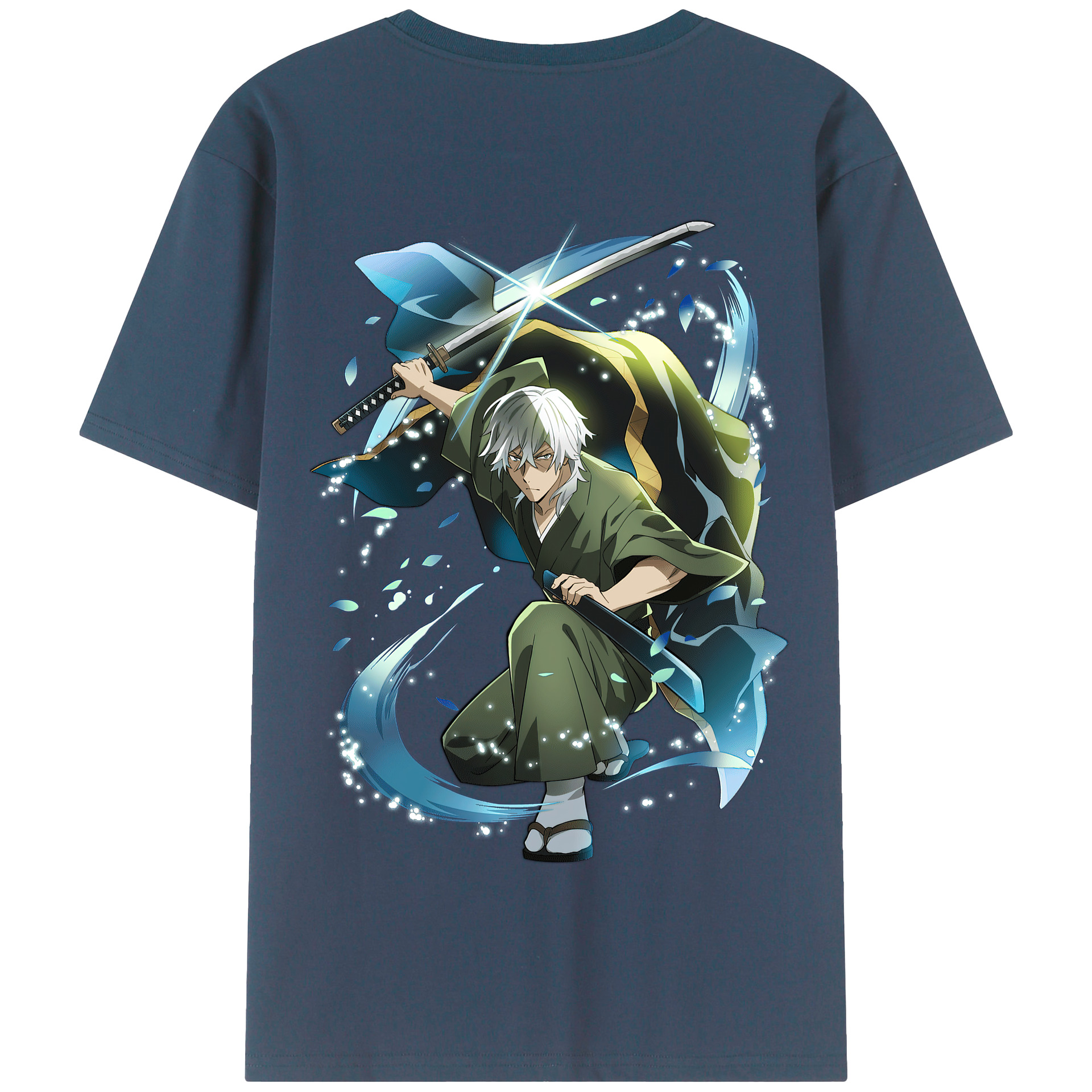 （画像用） 文豪ストレイドッグス Bungo Stray Dogs 綿100％半袖Tシャツ（背面プリント）