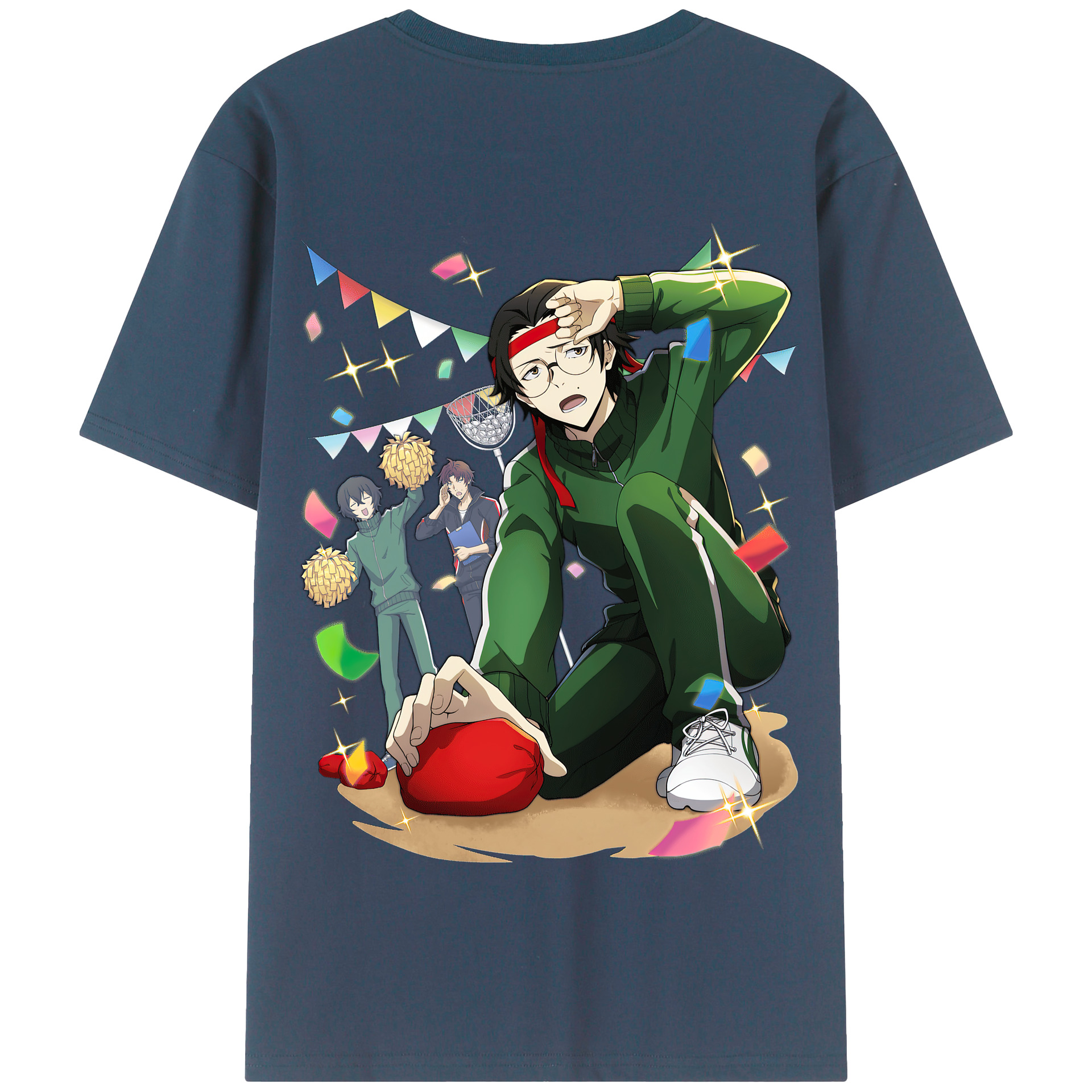 （画像用） 文豪ストレイドッグス Bungo Stray Dogs 綿100％半袖Tシャツ（背面プリント）