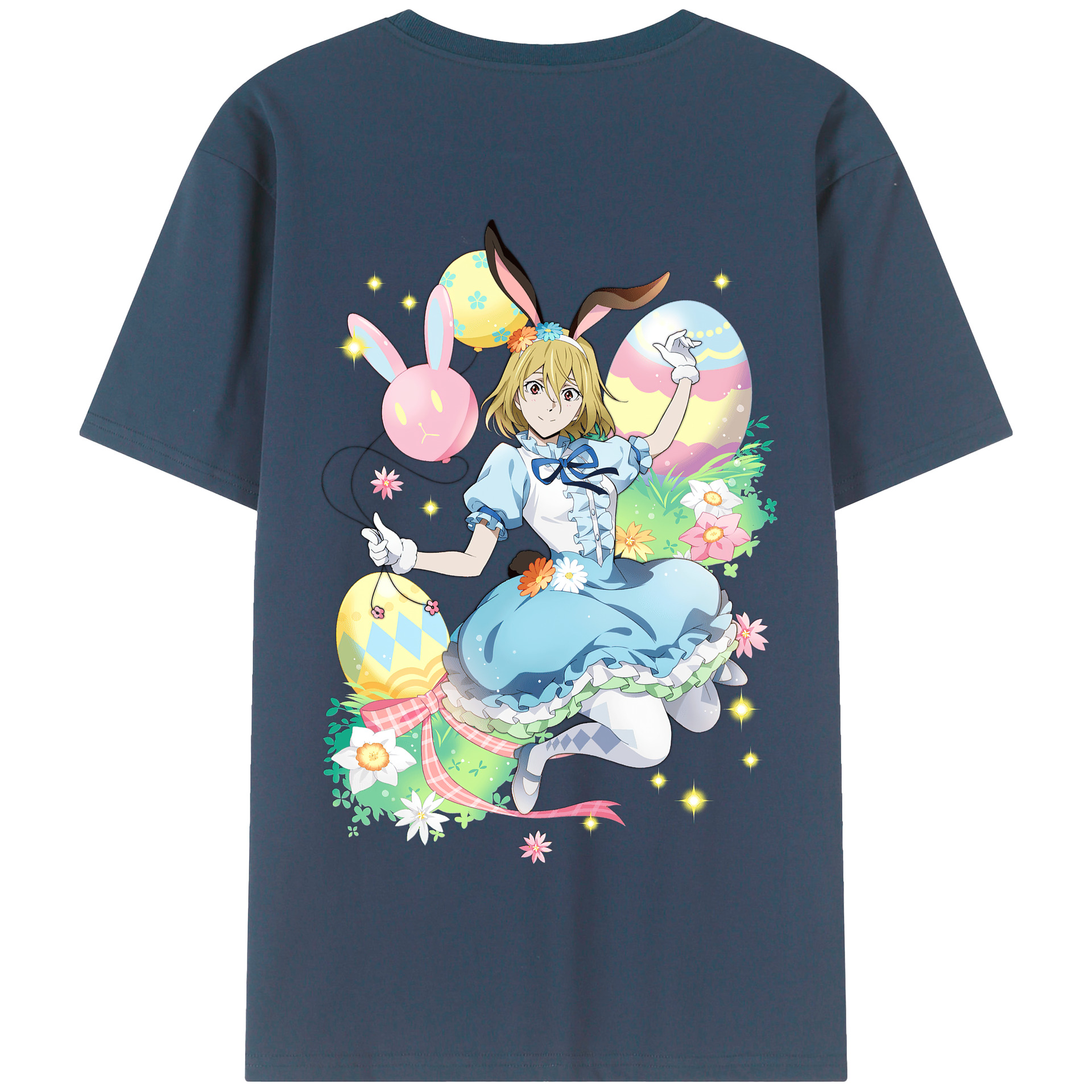 （画像用） 文豪ストレイドッグス Bungo Stray Dogs 綿100％半袖Tシャツ（背面プリント）
