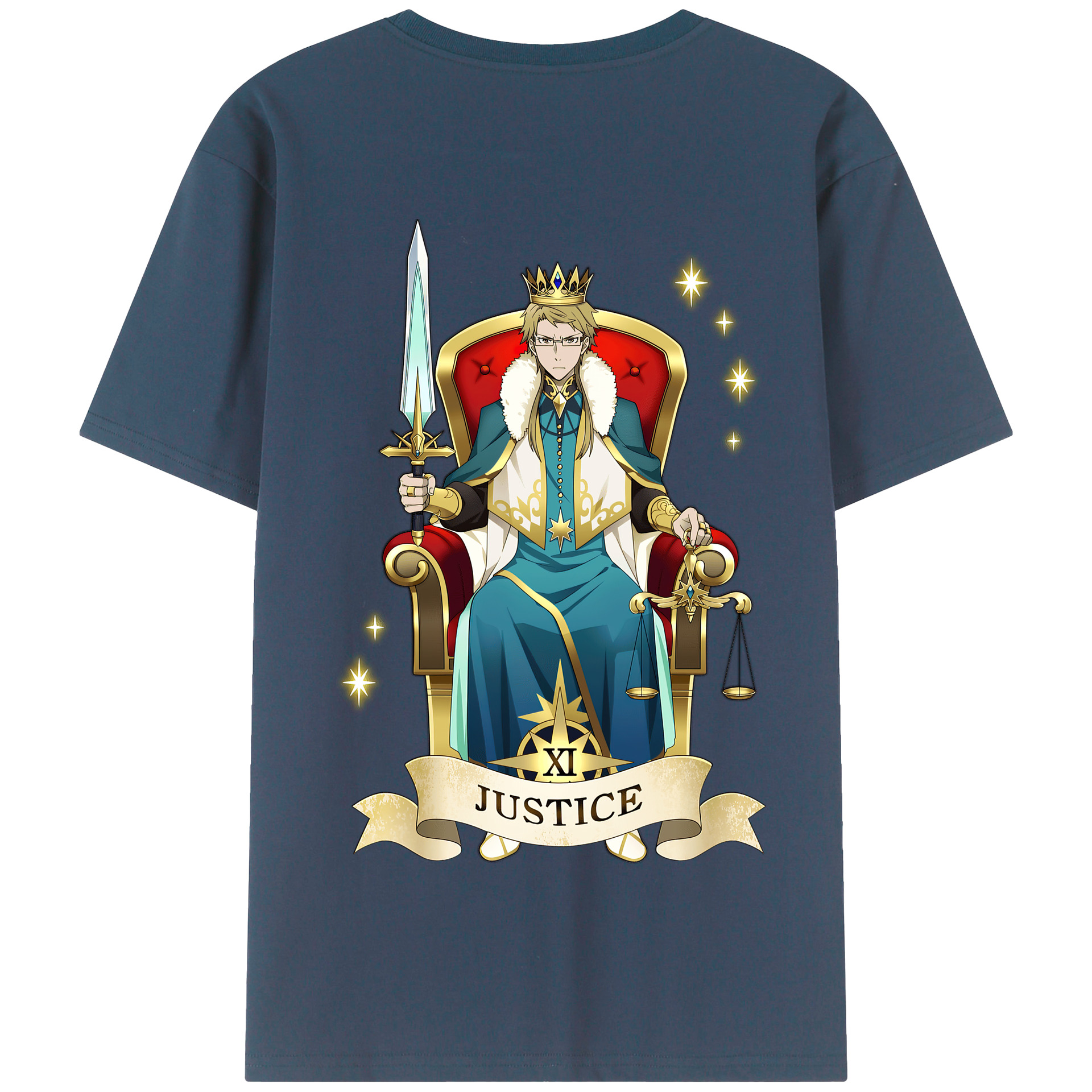 （画像用） 文豪ストレイドッグス Bungo Stray Dogs 綿100％半袖Tシャツ（背面プリント）