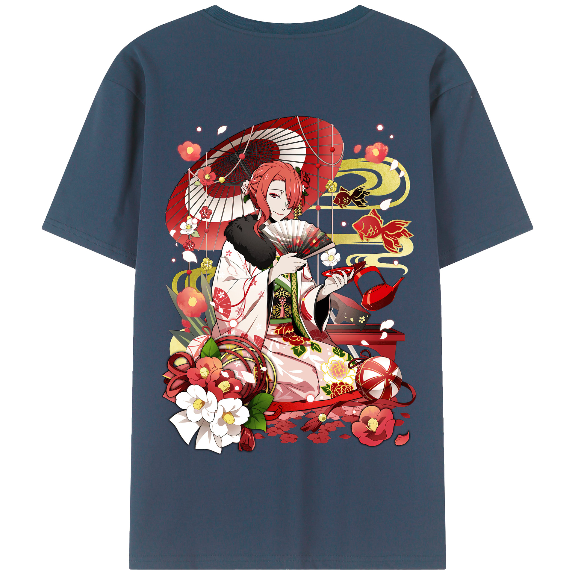 （画像用） 文豪ストレイドッグス Bungo Stray Dogs 綿100％半袖Tシャツ（背面プリント）