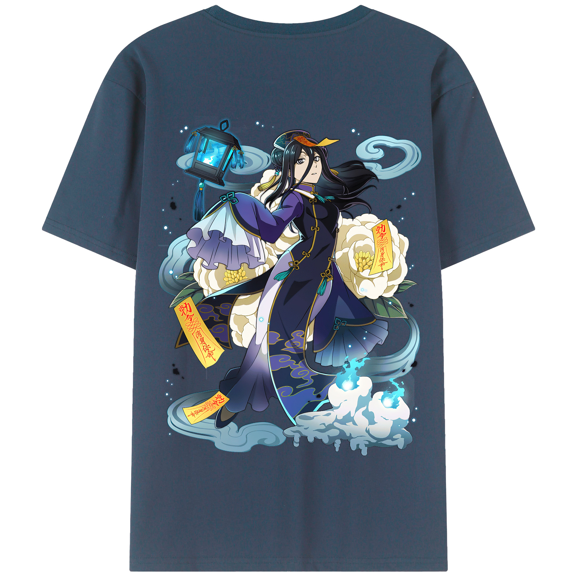 （画像用） 文豪ストレイドッグス Bungo Stray Dogs 綿100％半袖Tシャツ（背面プリント）