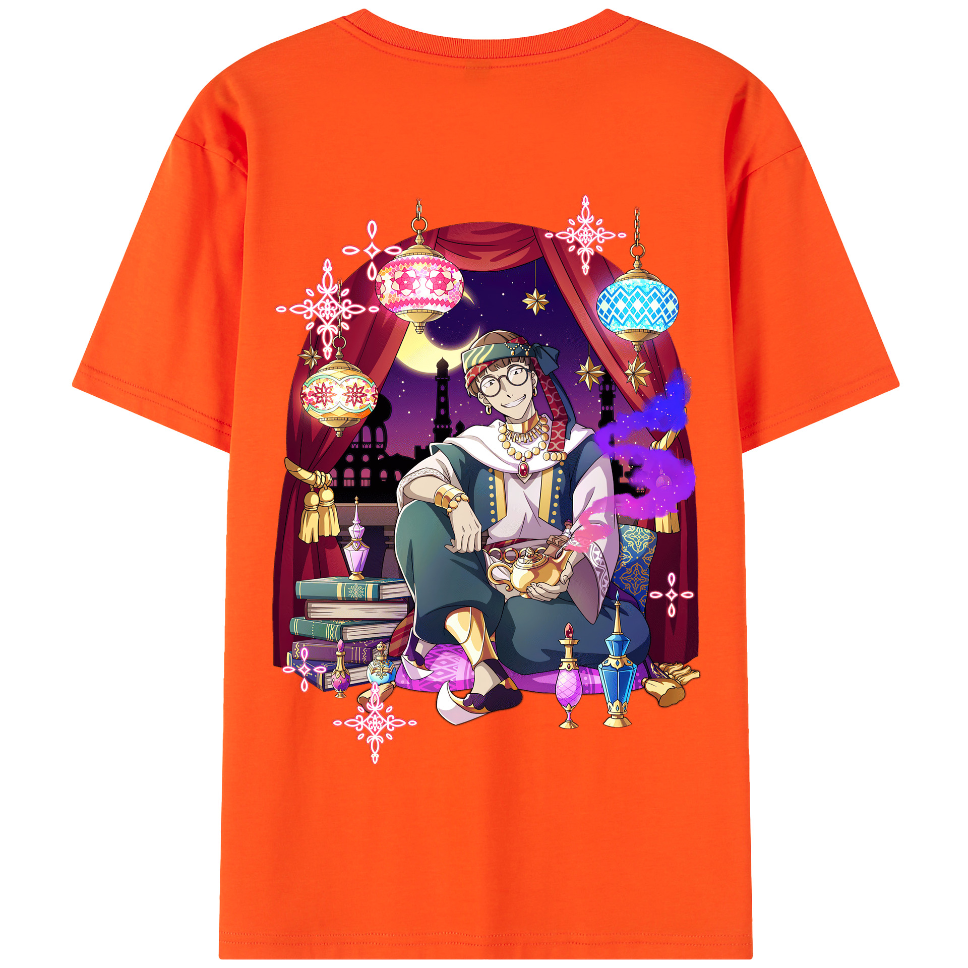 （画像用） 文豪ストレイドッグス Bungo Stray Dogs 綿100％半袖Tシャツ（背面プリント）