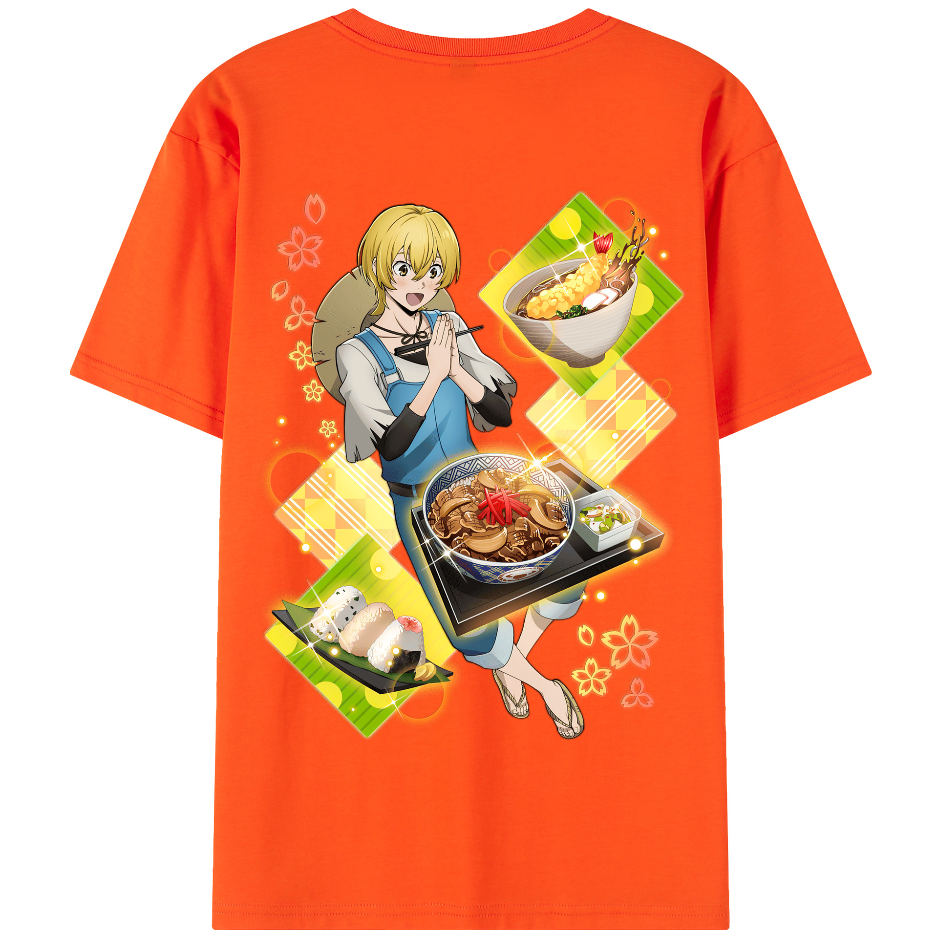 （画像用） 文豪ストレイドッグス Bungo Stray Dogs 綿100％半袖Tシャツ（背面プリント）