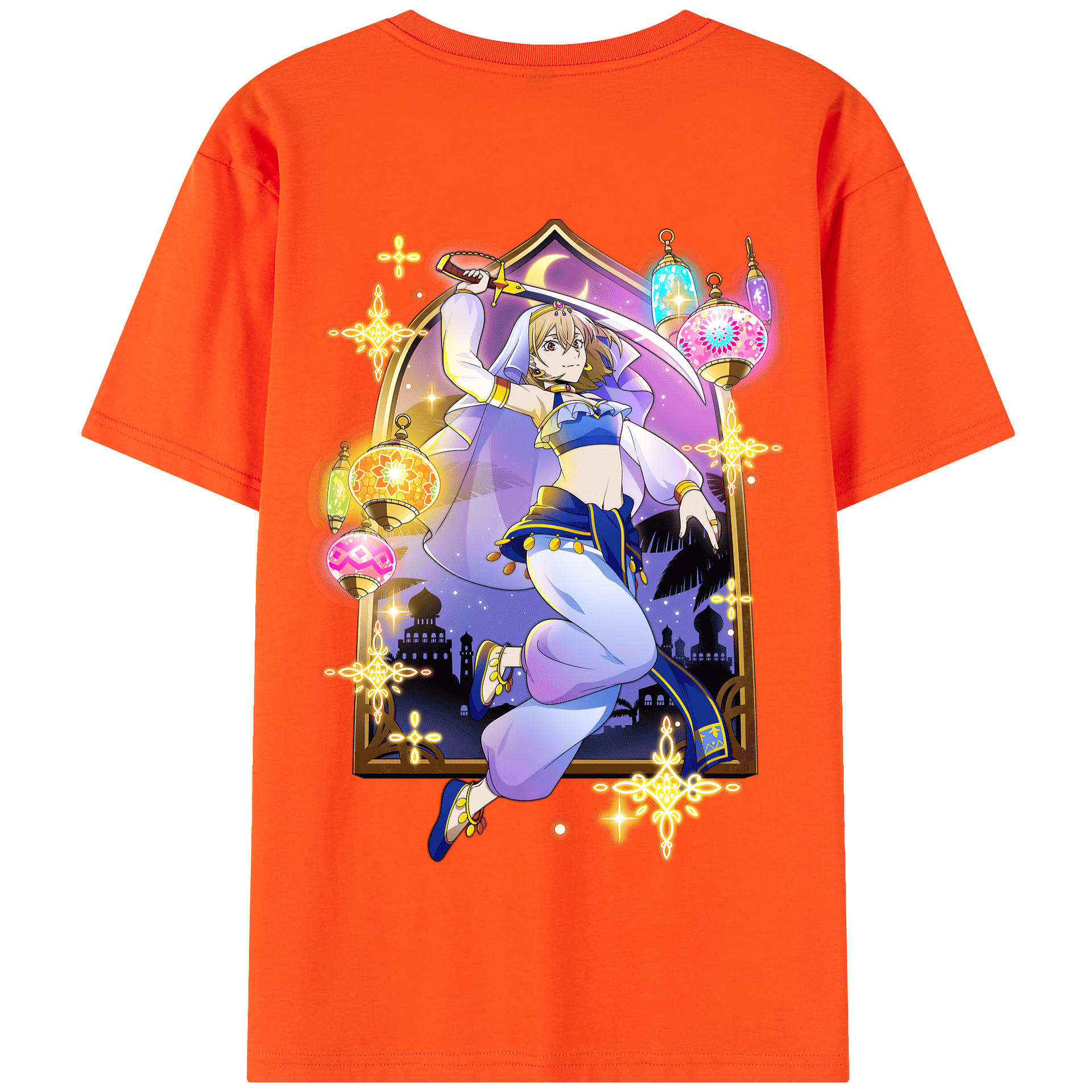 （画像用） 文豪ストレイドッグス Bungo Stray Dogs 綿100％半袖Tシャツ（背面プリント）