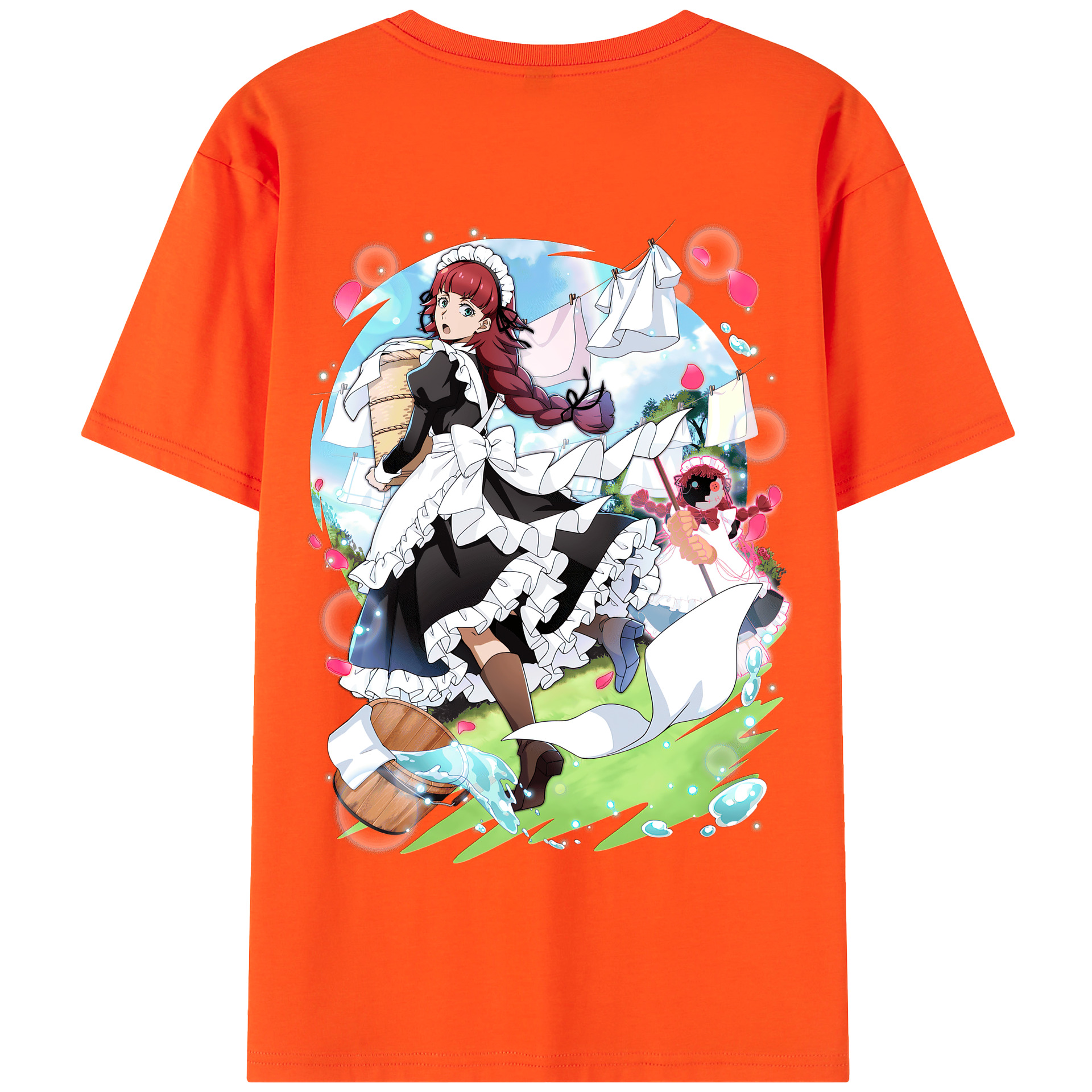 （画像用） 文豪ストレイドッグス Bungo Stray Dogs 綿100％半袖Tシャツ（背面プリント）
